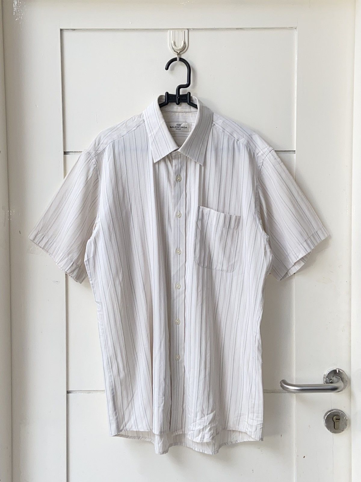Balenciaga BALENCIAGA Striped Shirt Size US S / EU 44-46 / 1 - 9 Thumbnail