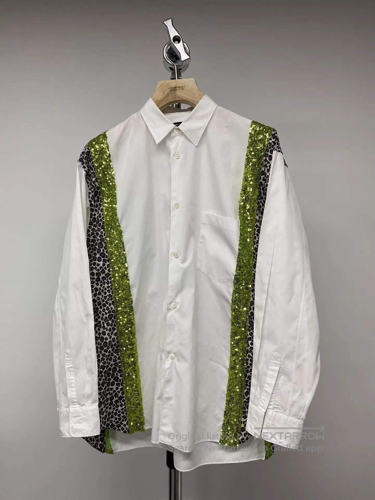 Comme des Garçons Leopard Collar Comme des Garcons Leopard Print Button Up | Grailed