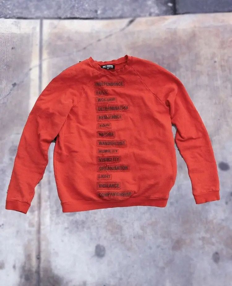Raf Simons Raf Simons “Independence” S/S 2002 Sweatshirt Size US S / EU 44-46 / 1 - 1 Thumbnail