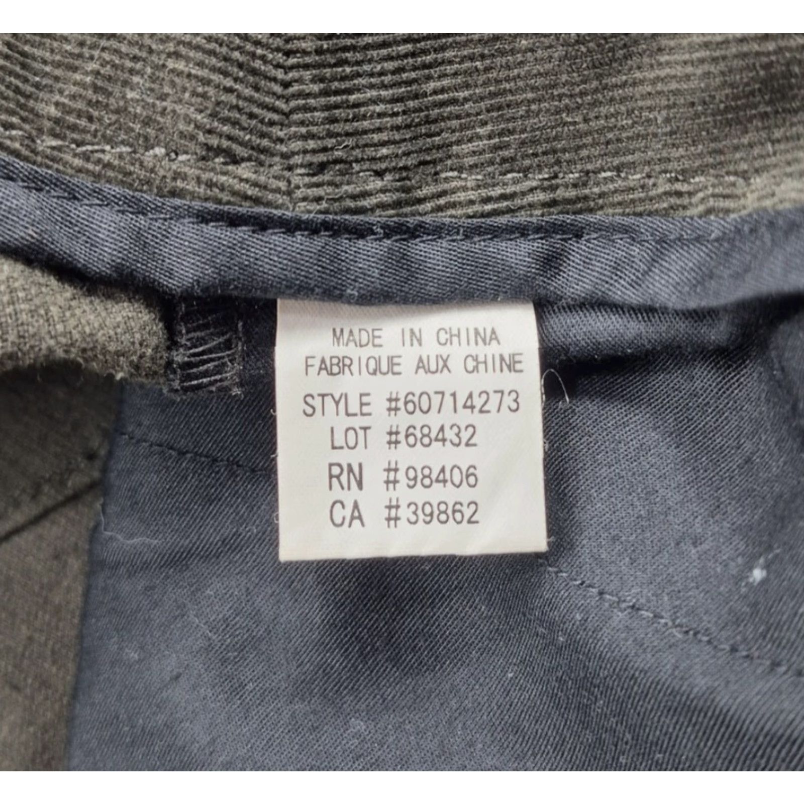 Theory Theory Corduroy Pants Mens 32x32 Straight Leg 5 Pocket Chino Brown Casual Fall Size US 32 / EU 48 - 7 Thumbnail