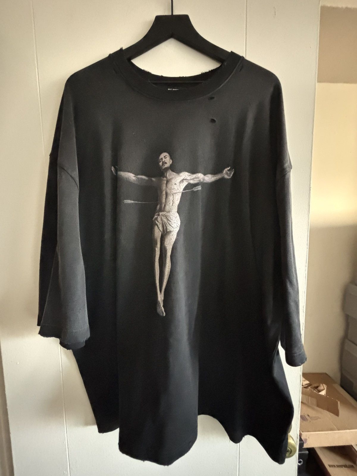 Willy Chavarria WILLY CHAVARRIA OVERSIZED T-SHIRT Size US XL / EU 56 / 4 - 1 Thumbnail