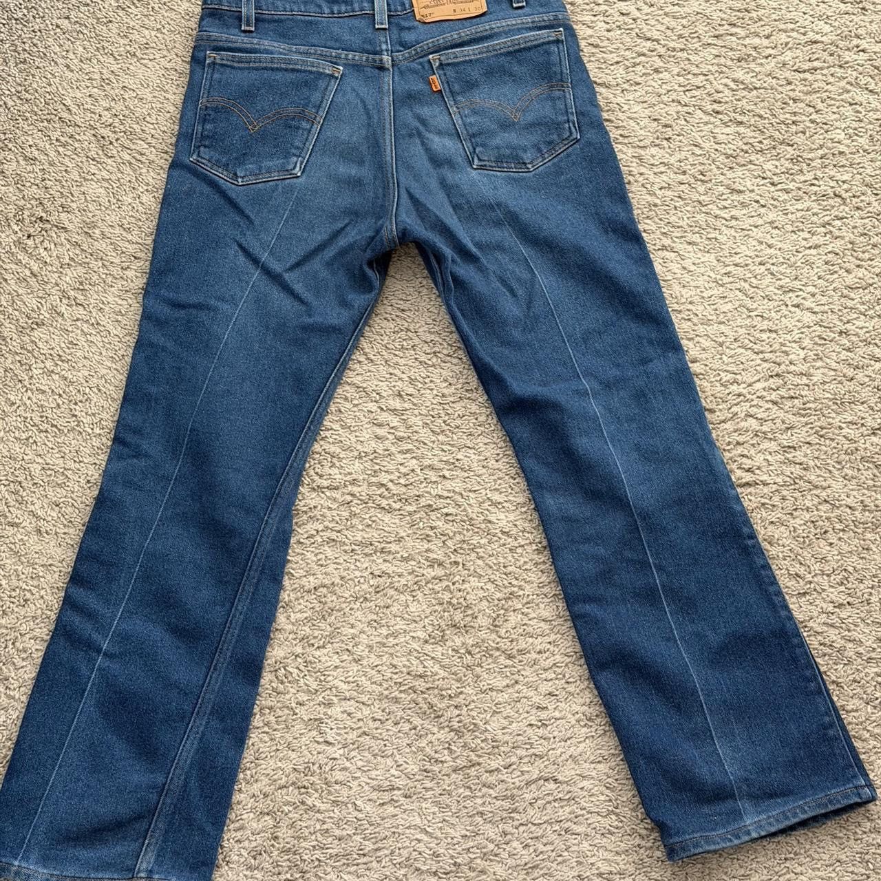 Levi's Vintage 90's Orange Tab Levi's 517 Flares/Bootcut Size US 34 / EU 50 - 2 Thumbnail