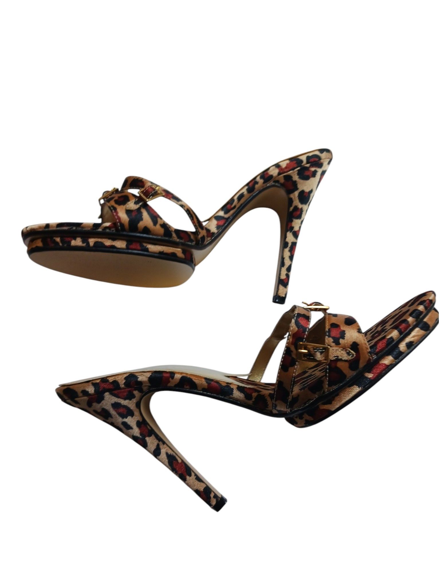 Other Vintage Frederick's of Hollywood Leopard Stiletto Heels Size US 8 / IT 38 - 10 Thumbnail