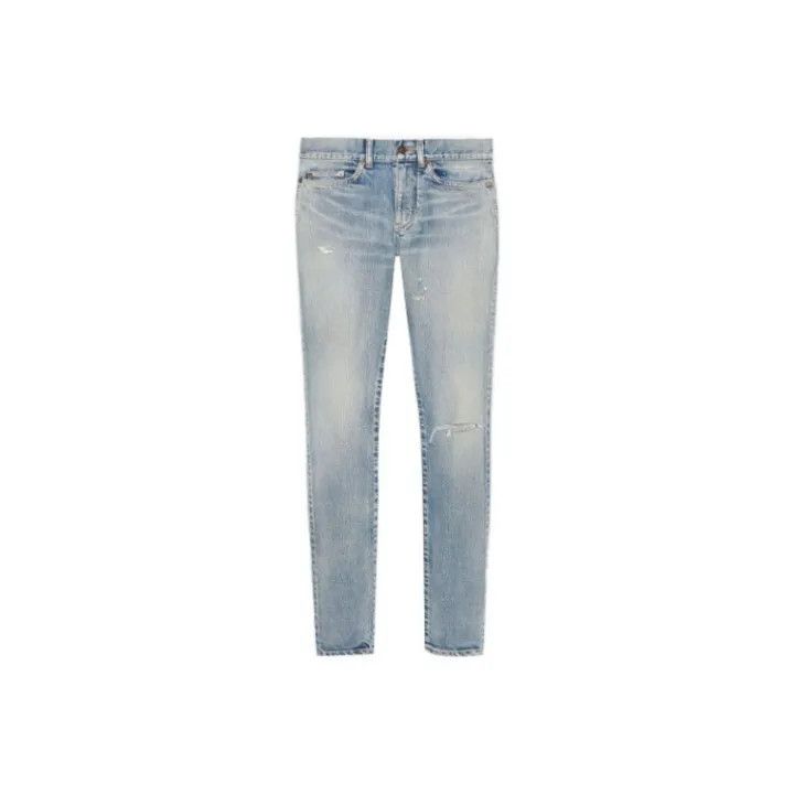 Saint Laurent Blue Skinny Fit Denim Jeans