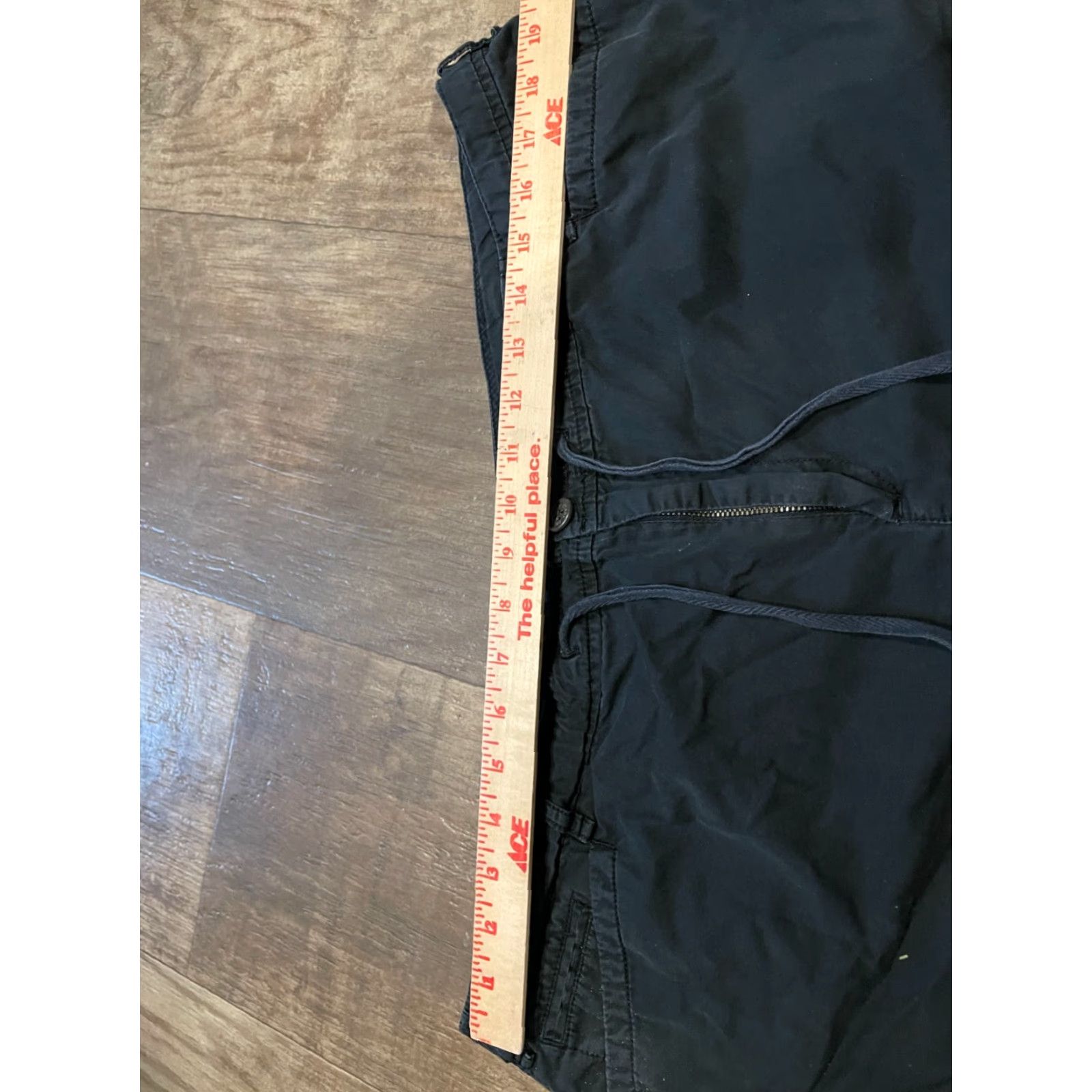 Ralph Lauren Lauren Ralph Lauren Shorts Womens 16W Black Draw String Khakis & Chinos Shorts Women 16W Black Size 38" / US 16 / IT 52 - 3 Thumbnail