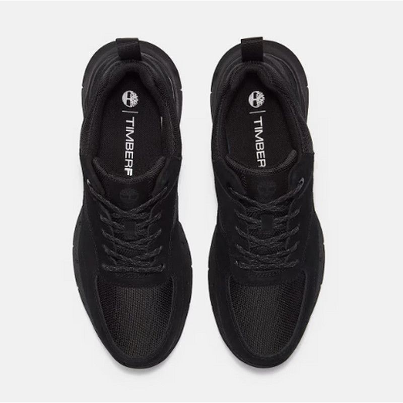 Timberland TIMBERLAND MEN'S 8.5 VOYAGER PARK LOW LACE SNEAKER BLACKOUT Size US 8.5 / EU 41-42 - 5 Thumbnail