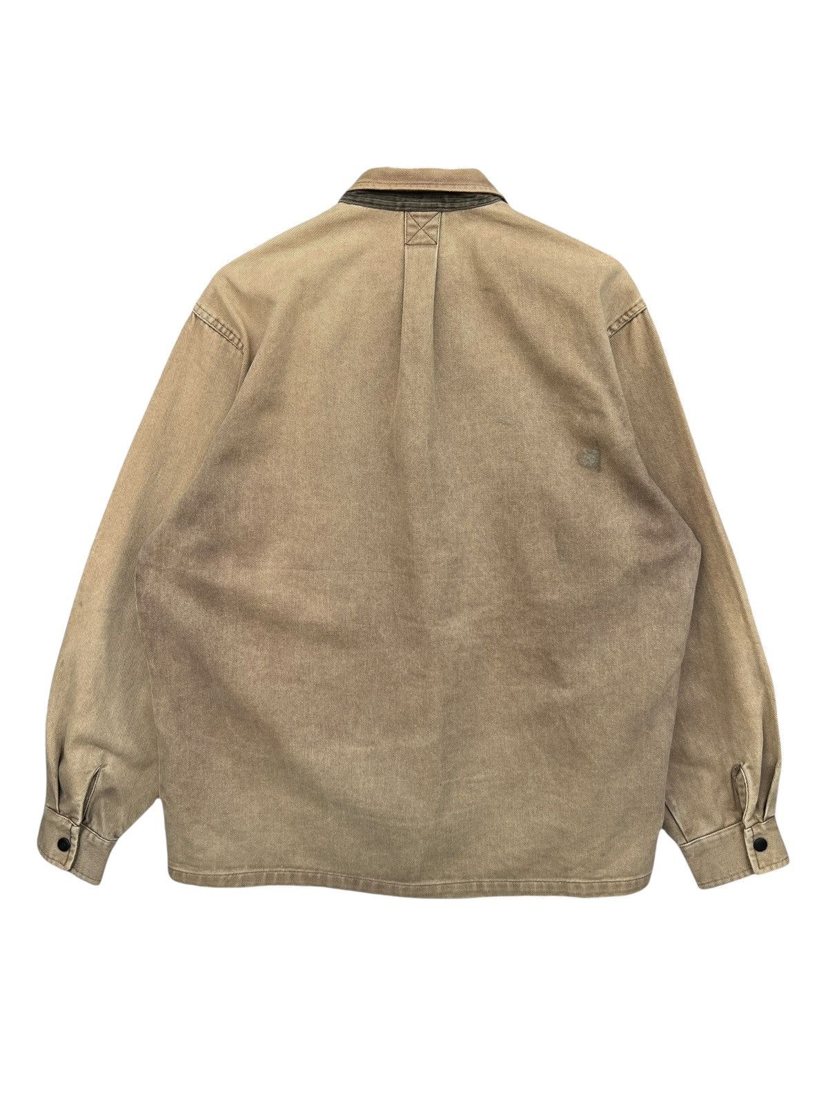 Vintage Vintage 90s Local Motion Hawaii Sunfaded Brown Denim Jacket Size US L / EU 52-54 / 3 - 2 Thumbnail