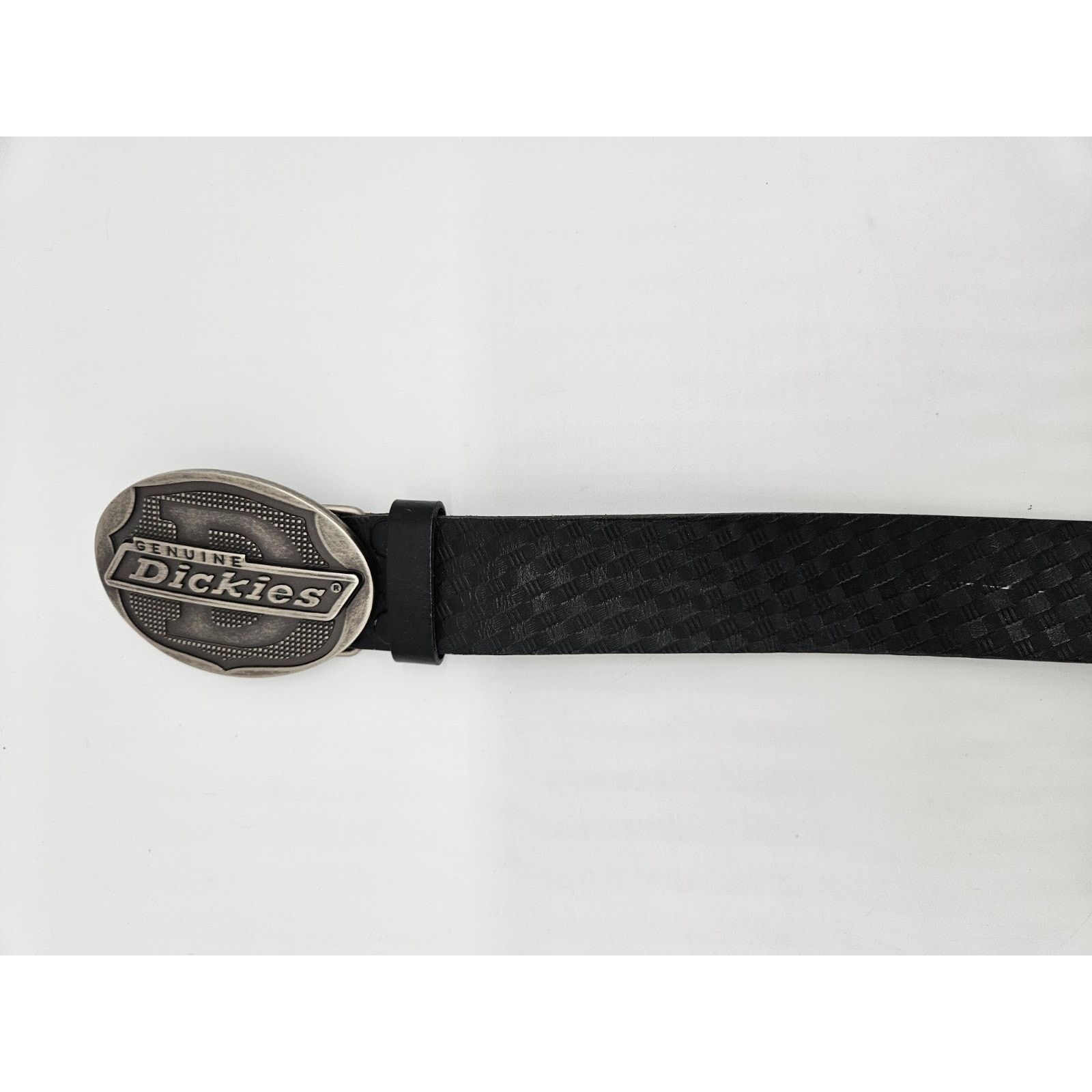 Dickies Dickies Men's Black Leather Work Belt L 38-40 Buckle Size 38 - 5 Thumbnail
