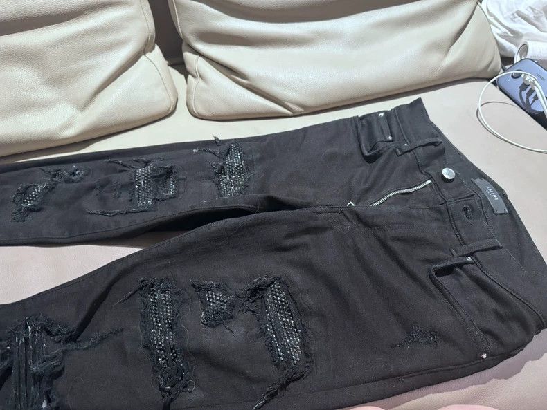 Amiri Amiri Black diamond jeans 2501-Nextarrow Size US 30 / EU 46 - 6 Thumbnail