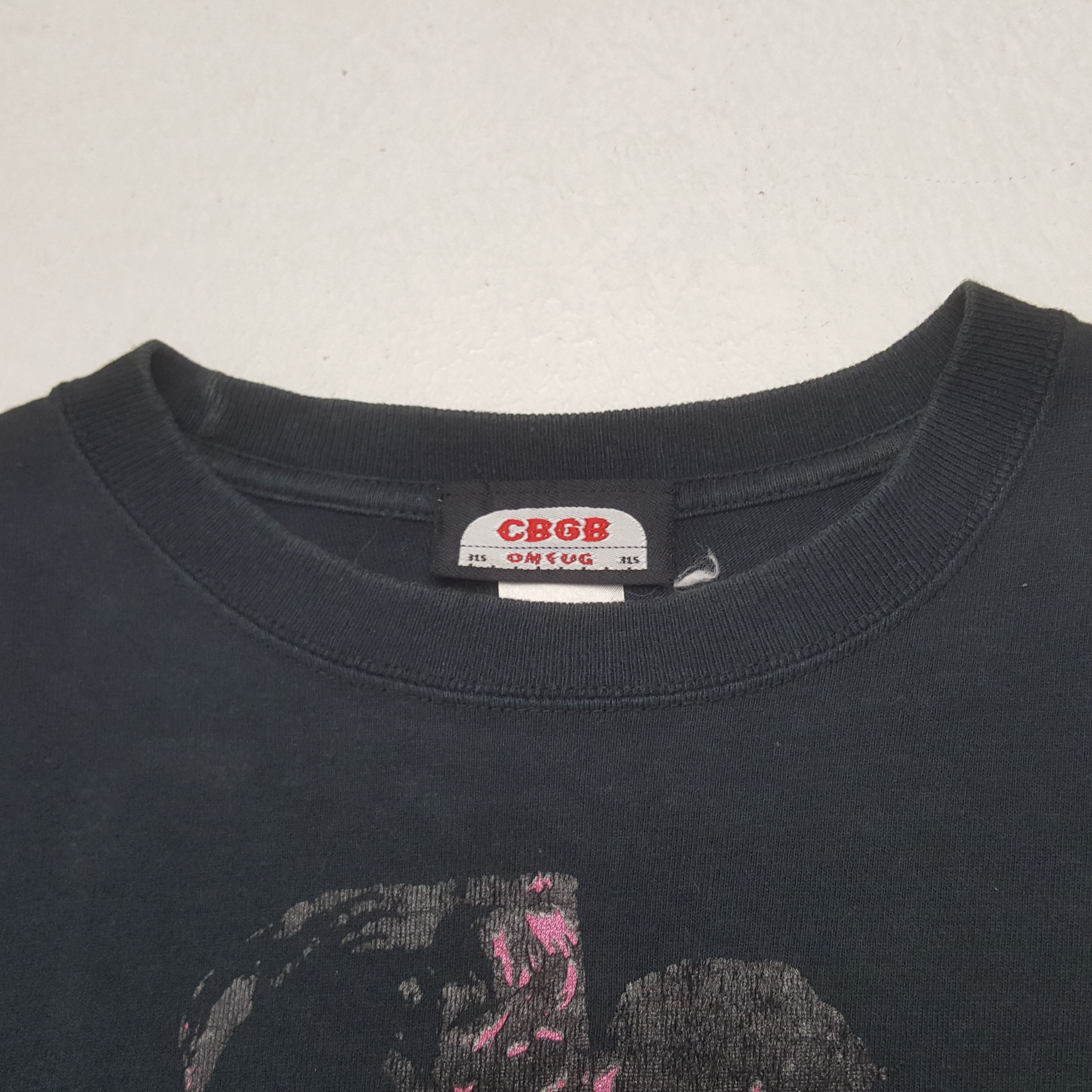 Band Tees Vintage Cbgb & Omfug Music Club Long Sleeve Tshirt RR5 Size US L / EU 52-54 / 3 - 4 Thumbnail