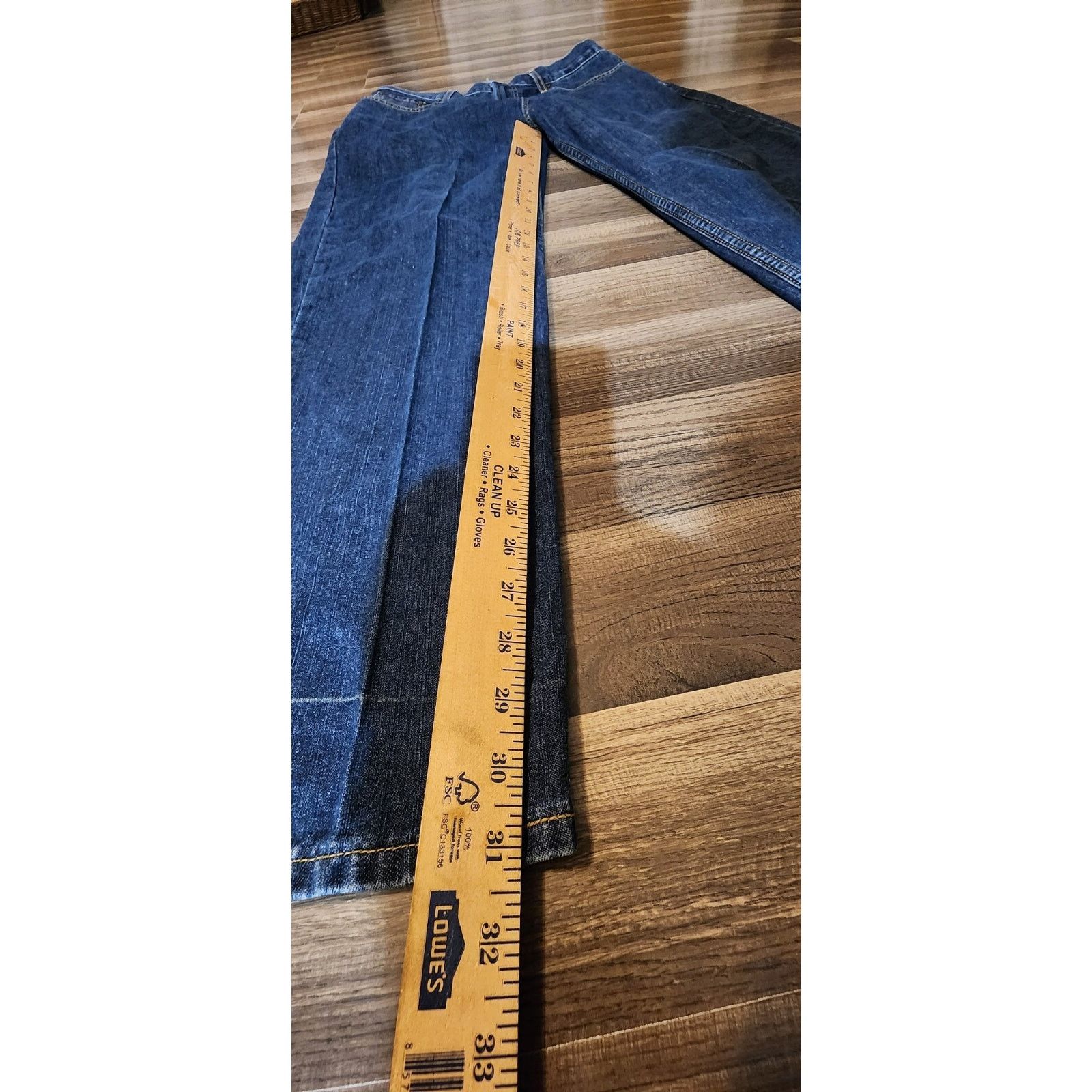 Tommy Hilfiger VTG Tommy Hilfiger W32 Men's Straight Leg Jeans 1170 Size US 32 / EU 48 - 3 Thumbnail