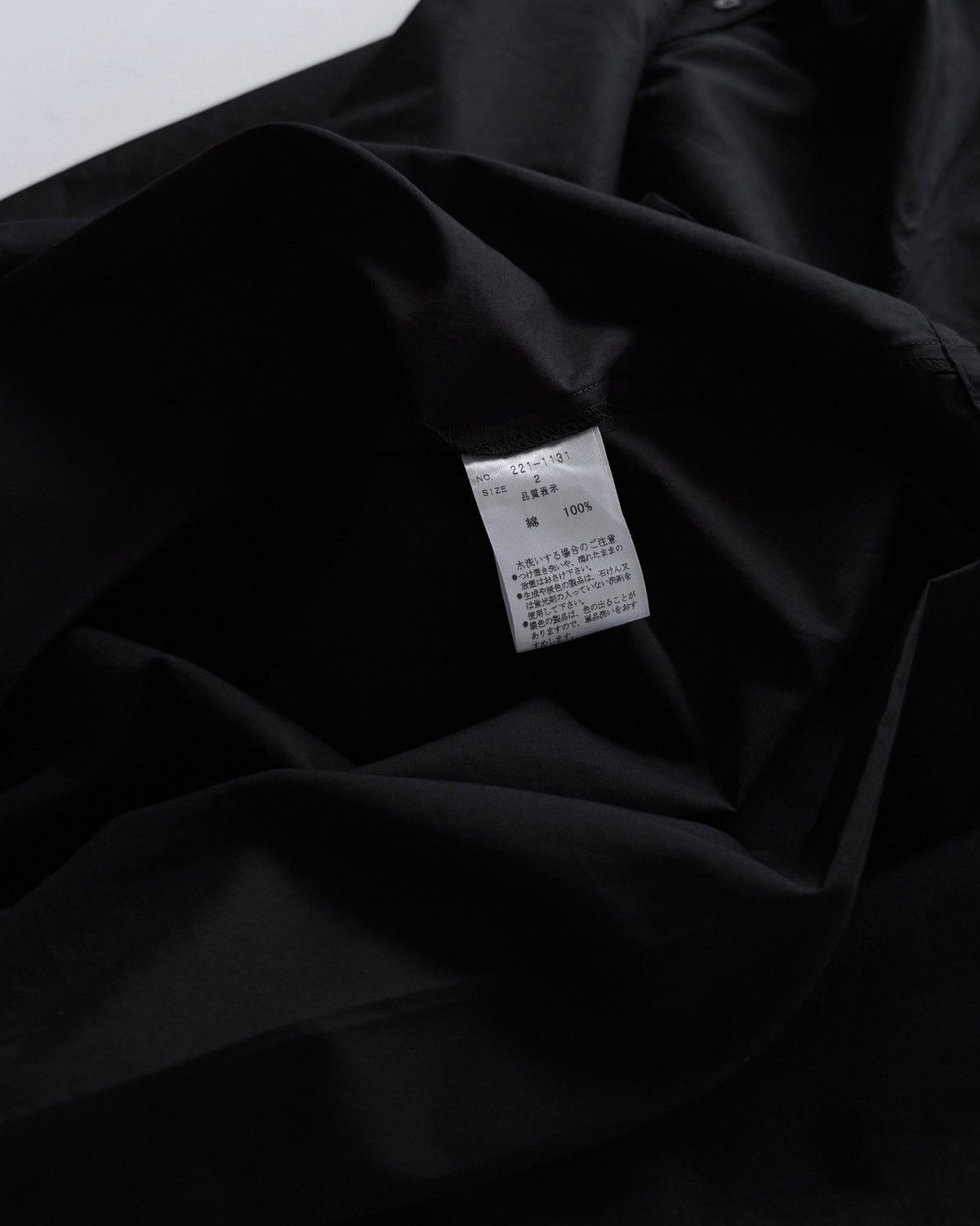 Japanese Brand KEIKO KISHI BLACK BUTTON SHIRT Size M / US 6-8 / IT 42-44 - 6 Thumbnail