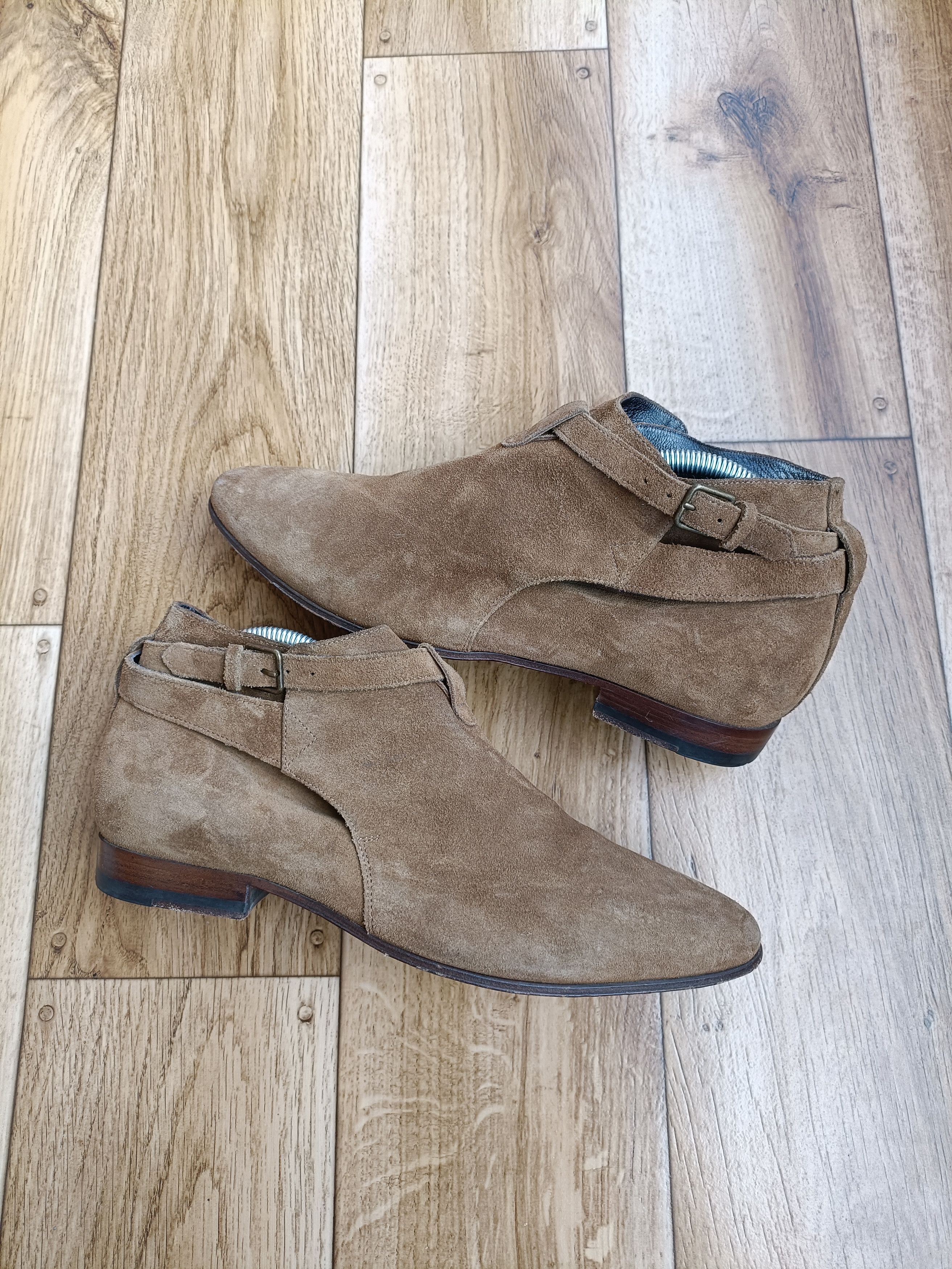 Saint Laurent Paris Saint Laurent Jodhpur Suede Boots Size US 6 / EU 39 - 1 Thumbnail