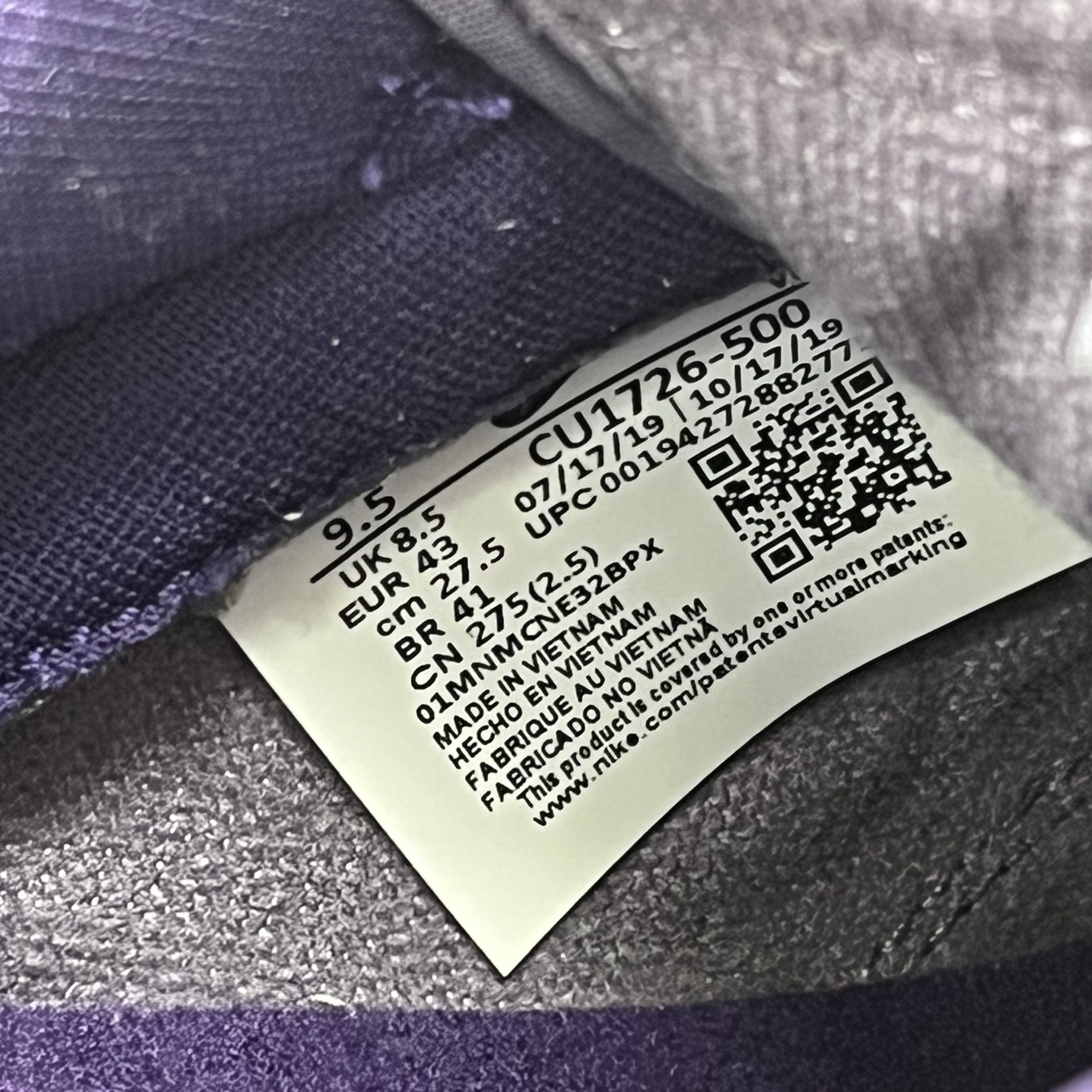 Nike Nike Dunk Low Plum 2020 Size US 9.5 / EU 42-43 - 7 Thumbnail