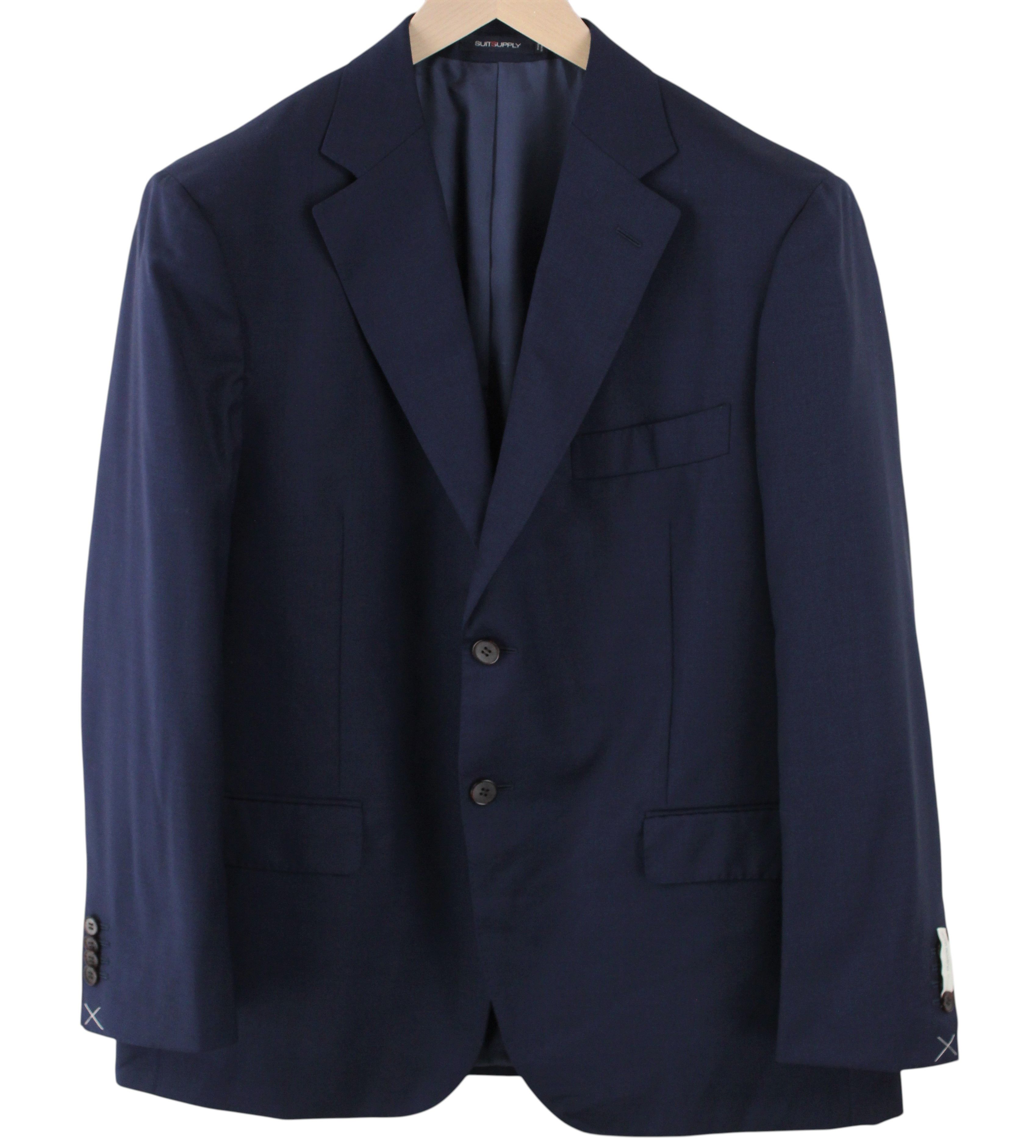 Suitsupply NAPOLI UK46S Blue Wool Blazer 60520 Size 46S - 1 Thumbnail