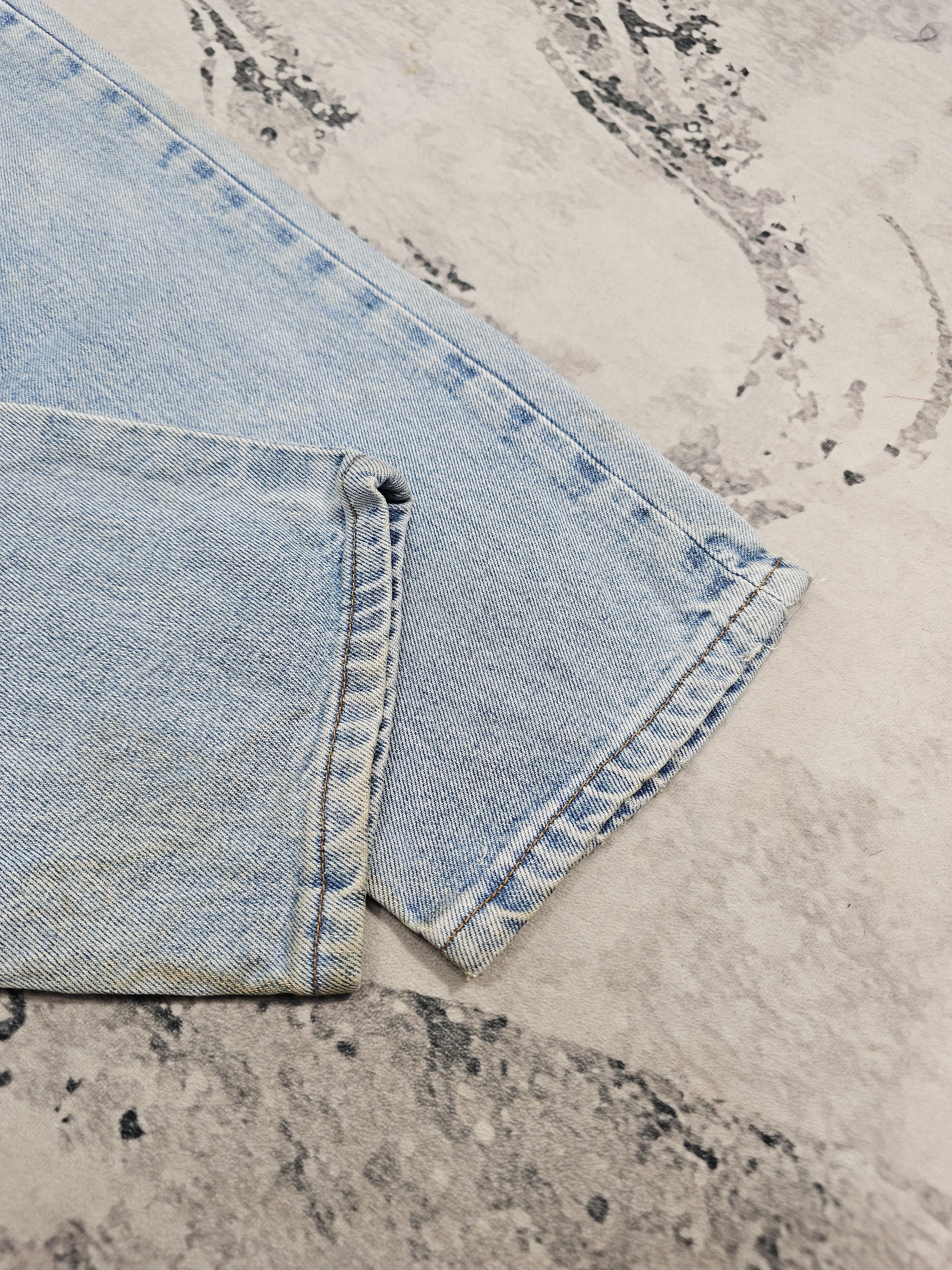Levi's Vintage Clothing Vtg 90's LEVIS 501 Stain Faded Jeans Made In USA L0550 Size US 28 / EU 44 - 8 Thumbnail
