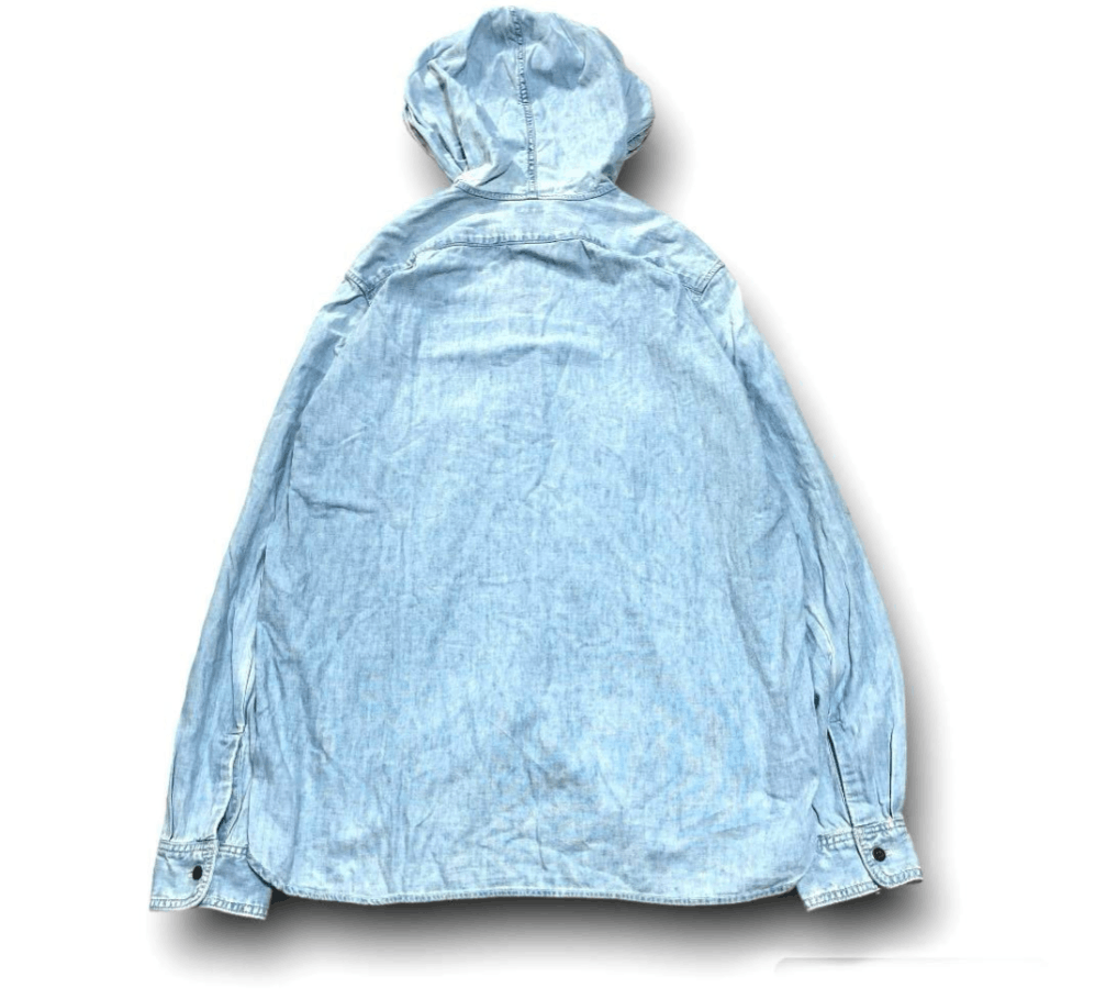 Kapital Kapital Hoodie Shirt Chambray Size US L / EU 52-54 / 3 - 2 Thumbnail