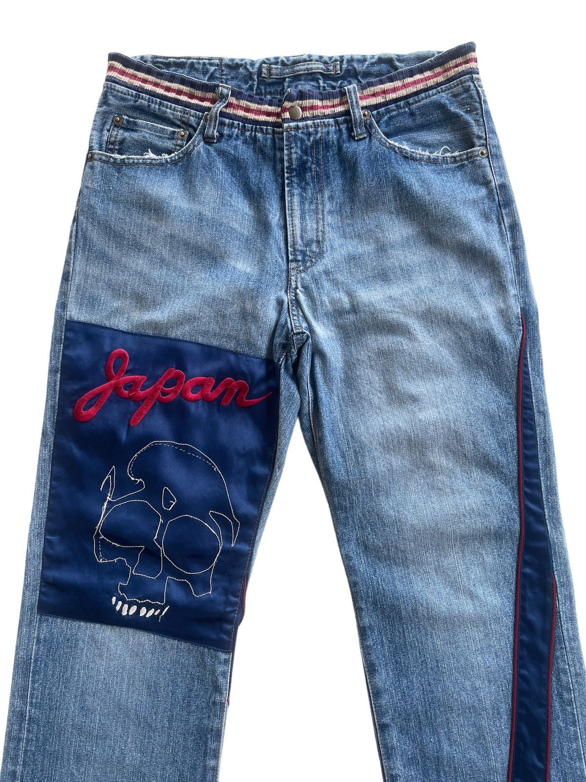 PPFM PPFM Japan Skulls Jeans Size US 30 / EU 46 - 4 Thumbnail