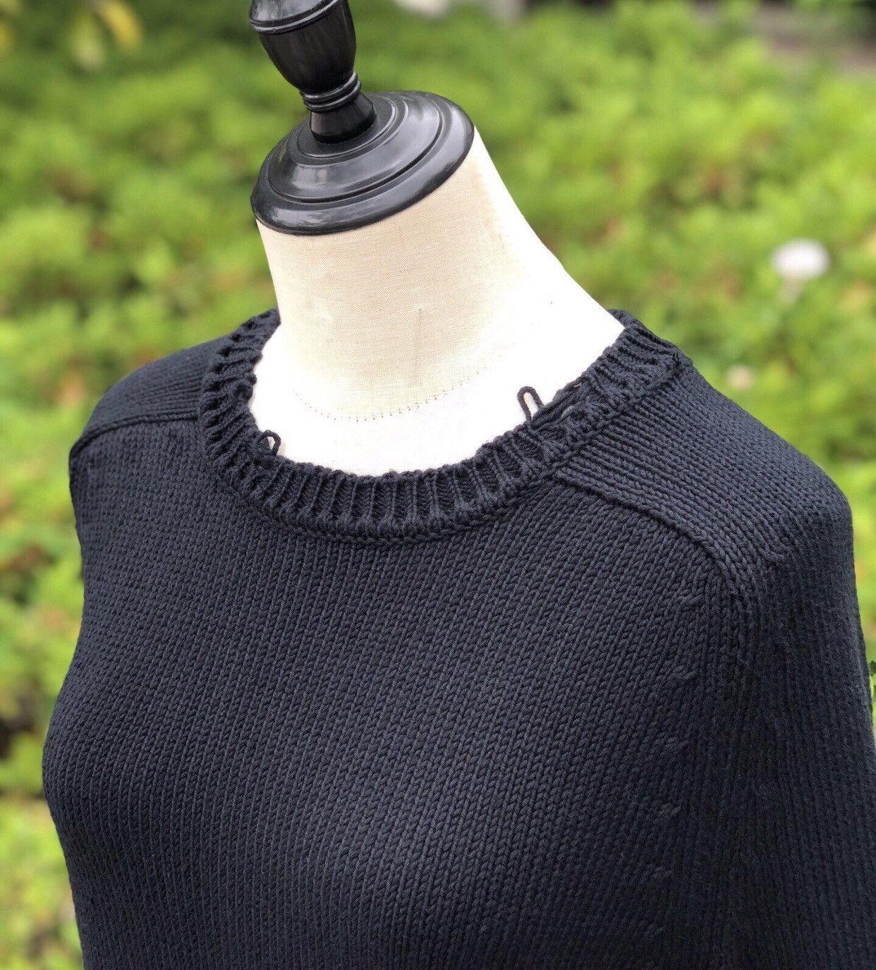 Saint Laurent Paris Saint Laurent frayed sweater2412-Nextarrow Size US S / EU 44-46 / 1 - 5 Thumbnail