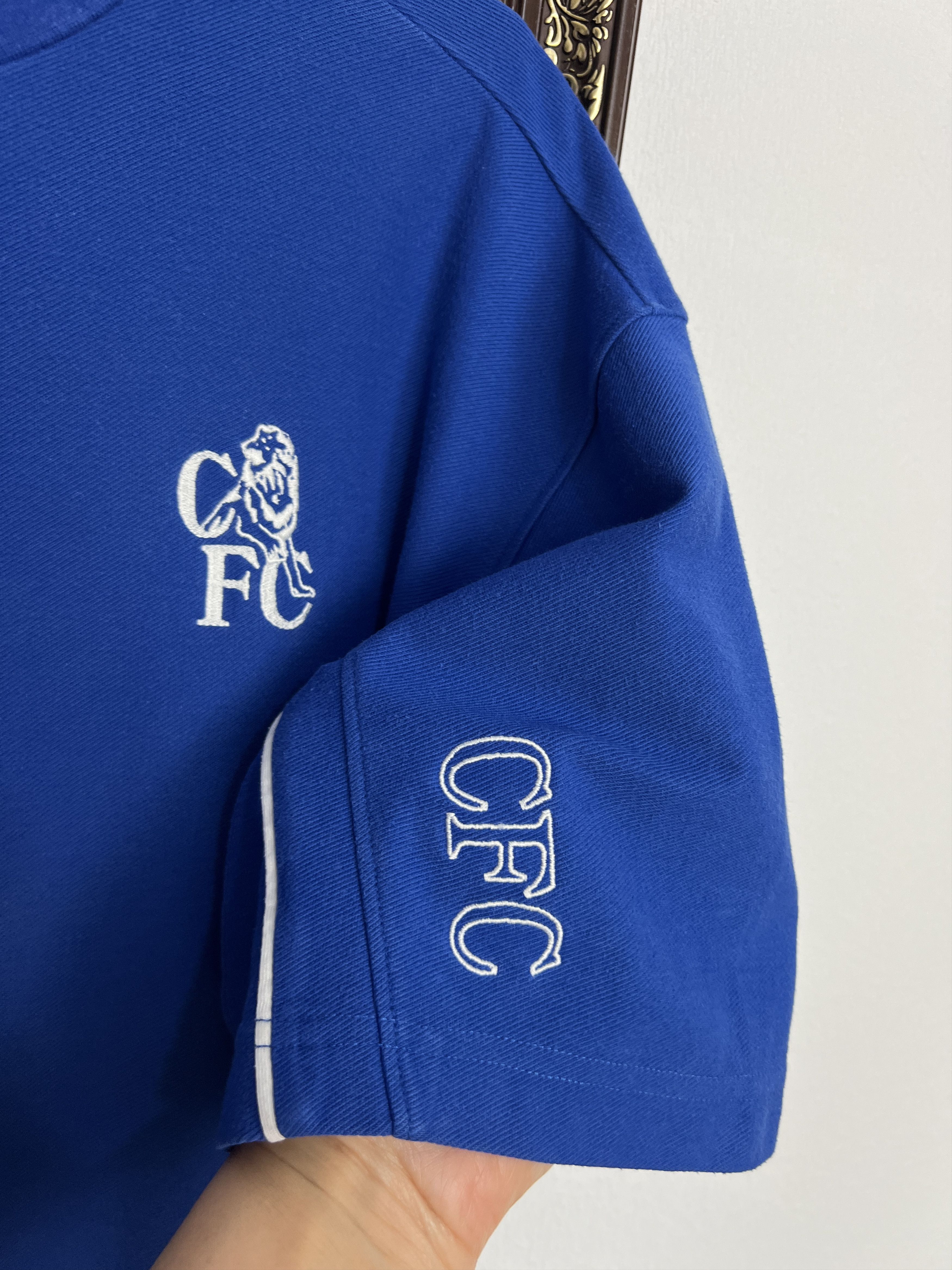 Umbro Vintage Chelsea Football Train Shirt Jersey Trikot Rare Size US XL / EU 56 / 4 - 4 Thumbnail