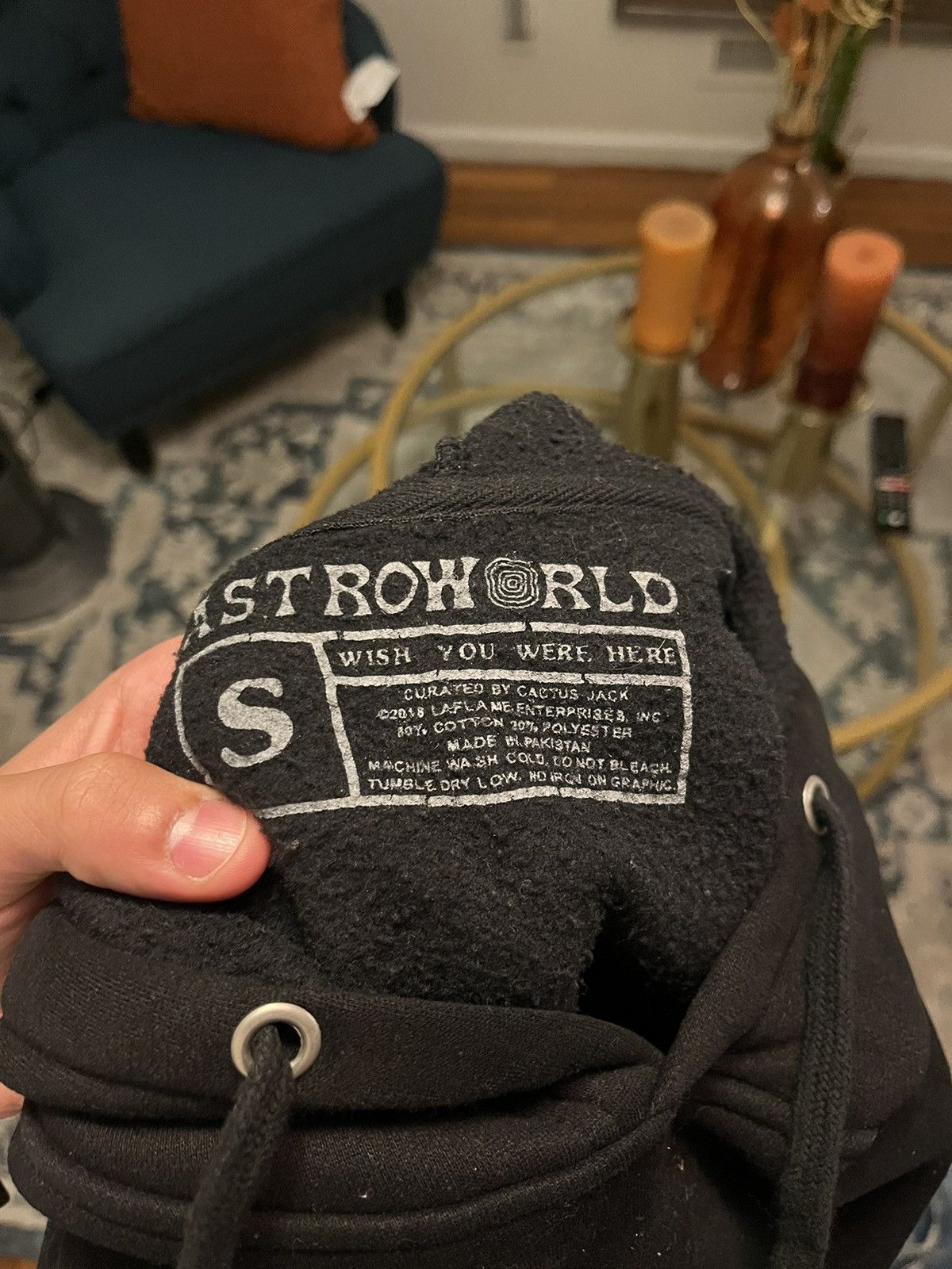 Travis Scott Travis Scott Astroworld Logo Hoodie Size US S / EU 44-46 / 1 - 3 Thumbnail