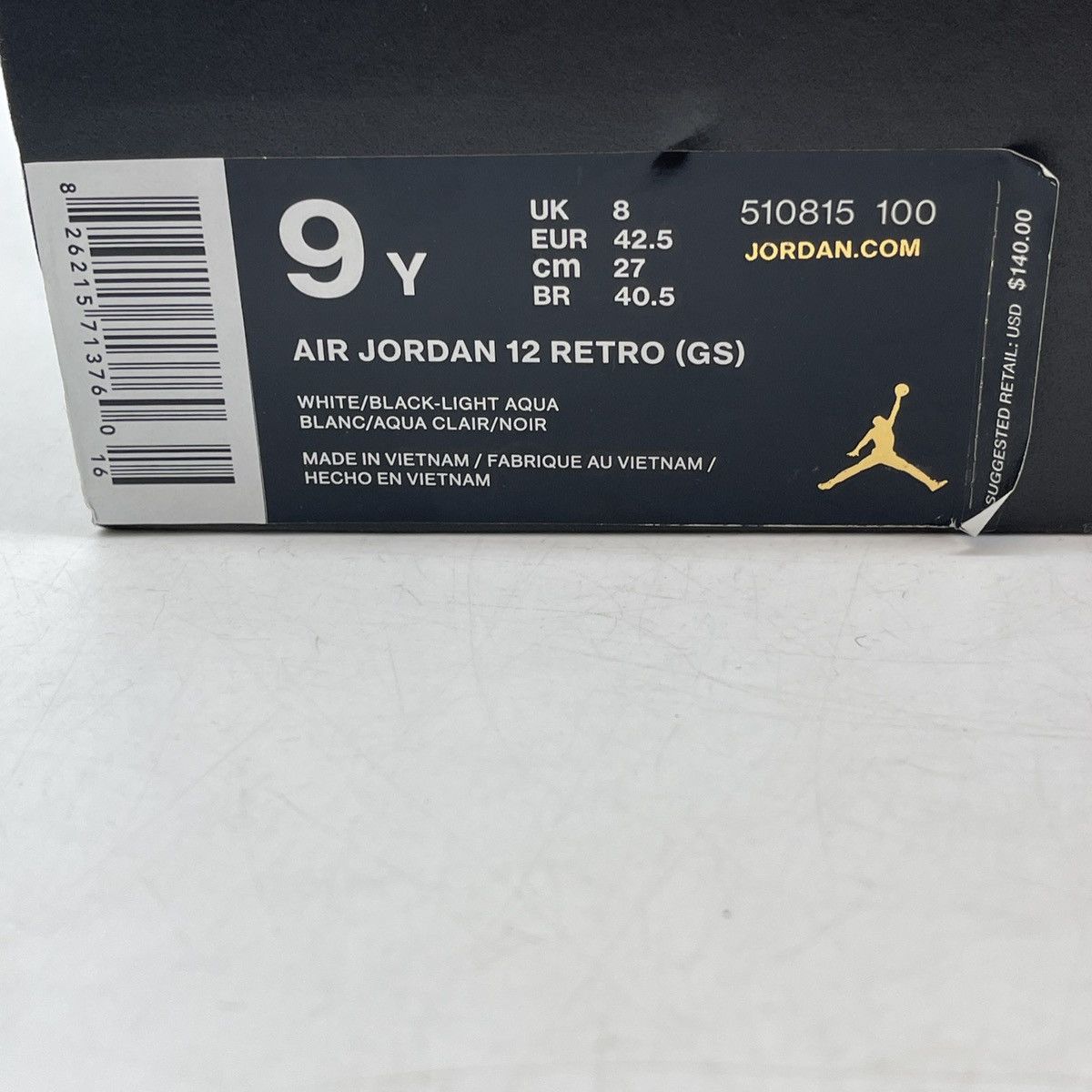 Jordan Brand Air Jordan 12 light aqua Size US 9 / EU 42 - 9 Thumbnail