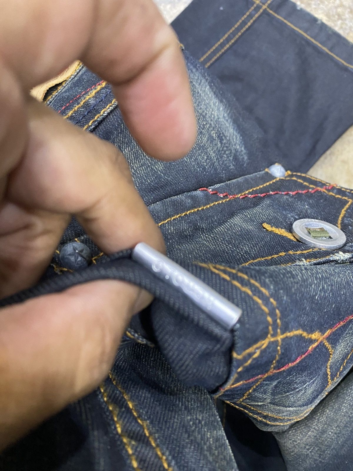 If Six Was Nine × Japanese Brand Tough Jeansmith jeans Size US 32 / EU 48 - 15 Thumbnail