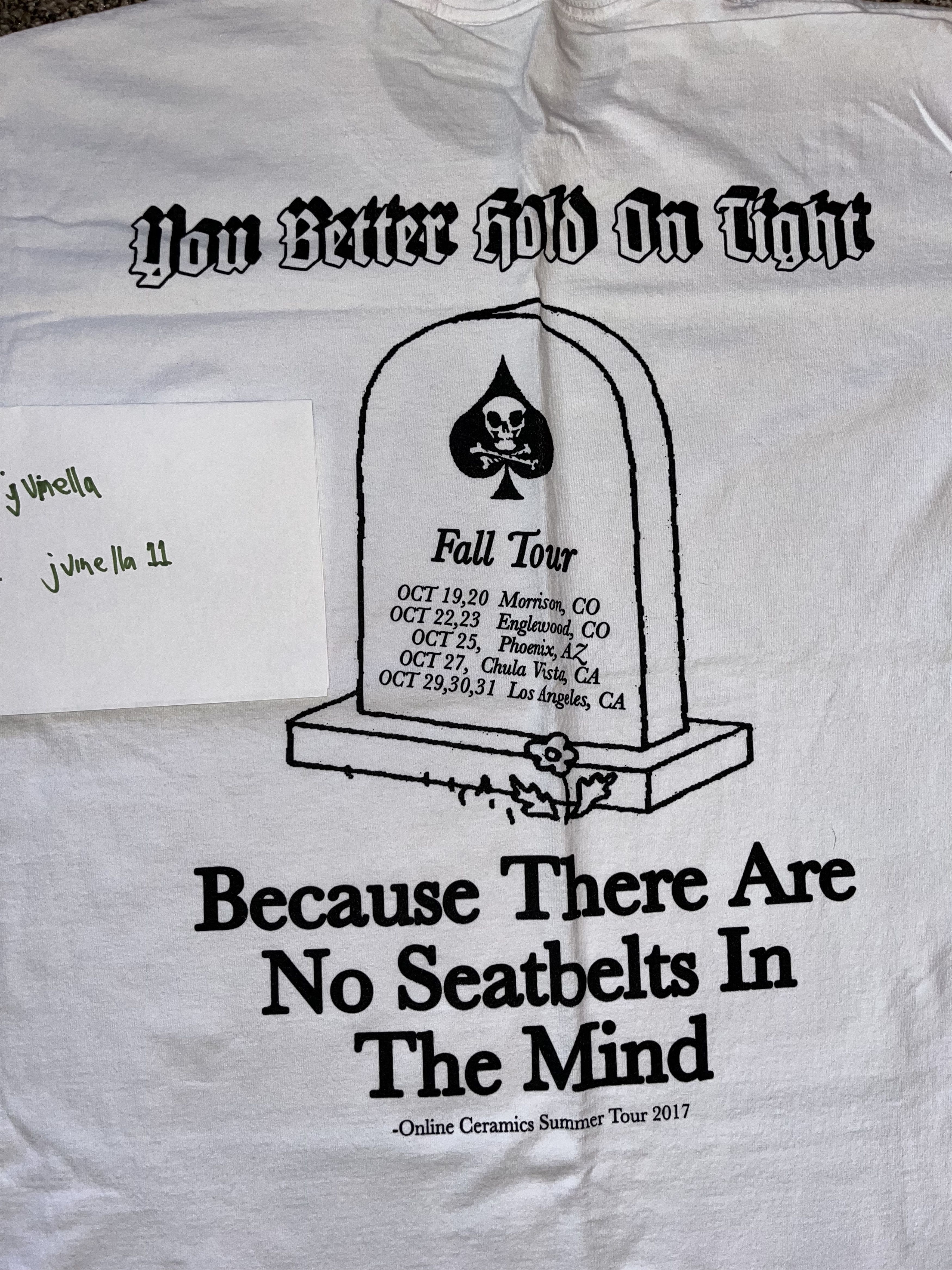 Grateful Dead × Online Ceramics Online ceramics arrive dead tee size L brand new Size US L / EU 52-54 / 3 - 4 Thumbnail