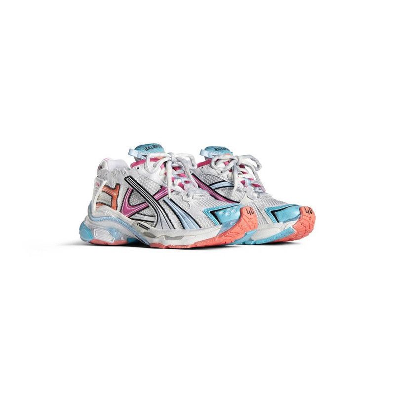 Balenciaga o1tr1nto0326 Runner Sneakers in Multicolor Size US 7 / IT 37 - 2 Thumbnail