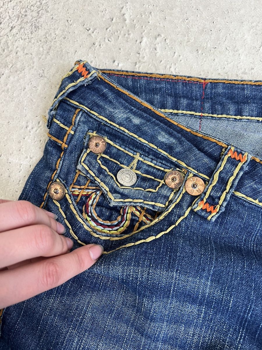 True Religion True religion rap regular jeans pants y2k style Size US 31 - 4 Thumbnail