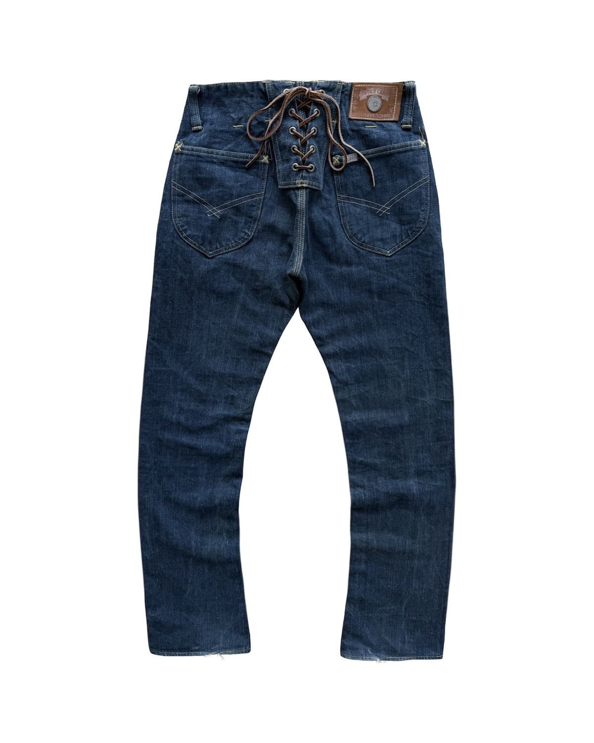 パンツ sugar cane miharayasuhiro lace up denim SUGAR CANE x MIHARAYASUHIRO VINTAGE DENIM JEANS