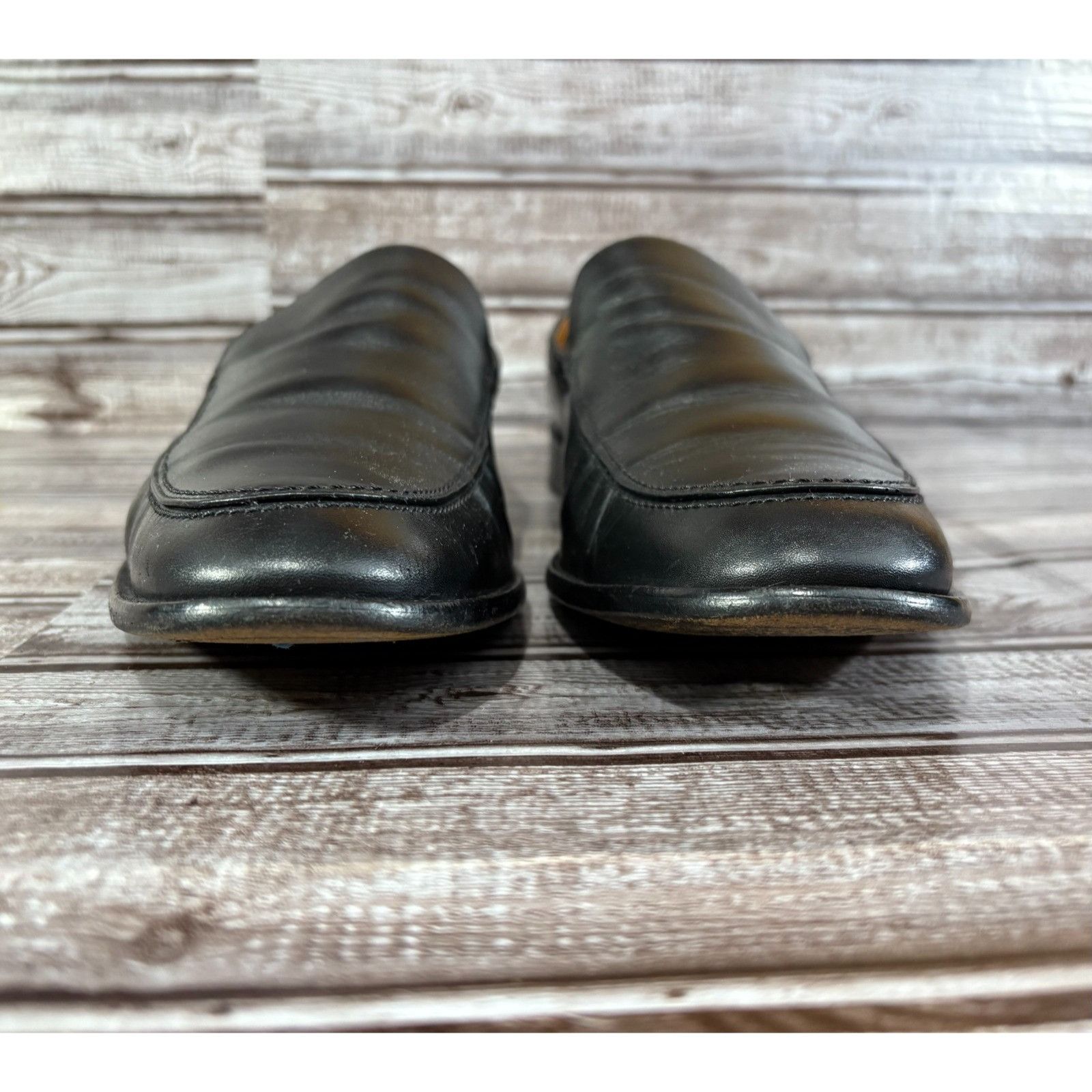 John Varvatos John Varvatos Collection Venetian Leather Loafers sz 9.5 c: Size US 9.5 / EU 42-43 - 3 Thumbnail