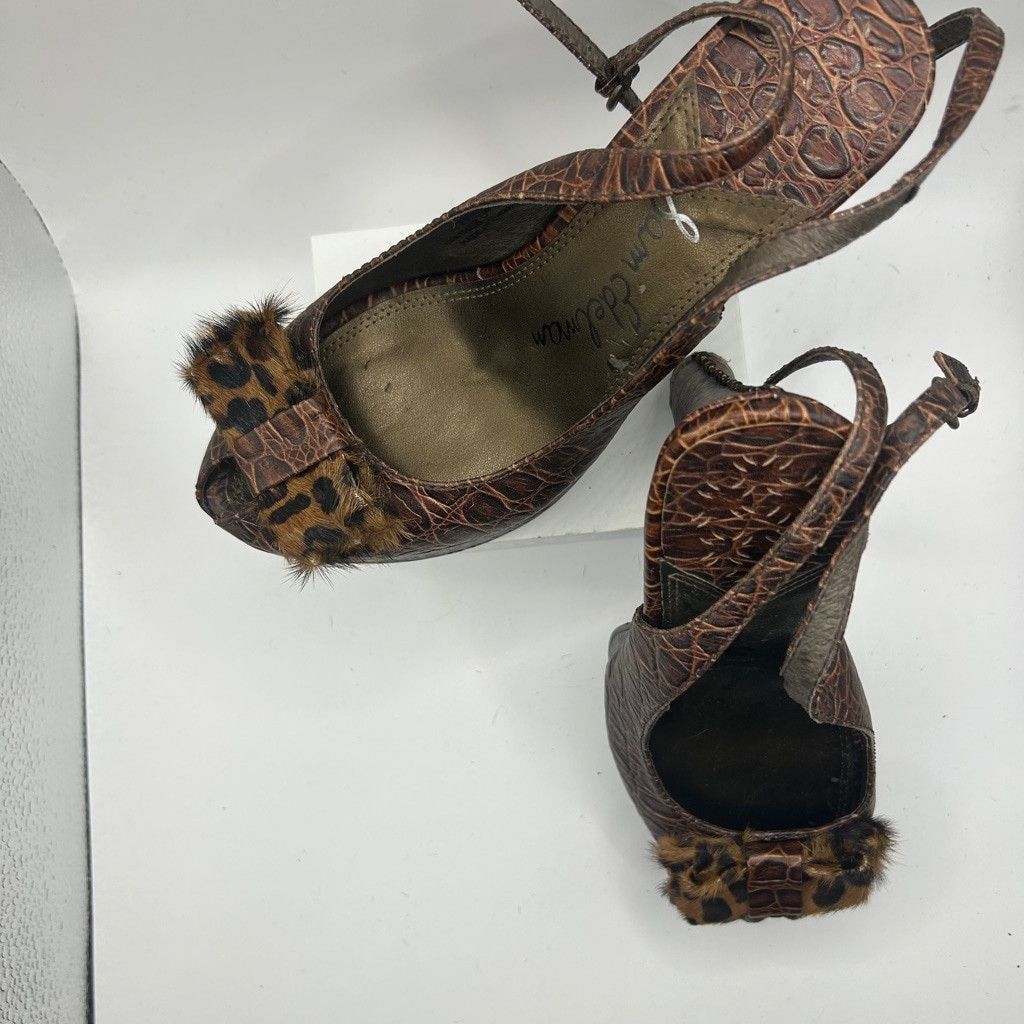 Sam Edelman y2K Women's Sam Edelman Heels, Brown, Size 7M Size US 7 / IT 37 - 2 Thumbnail
