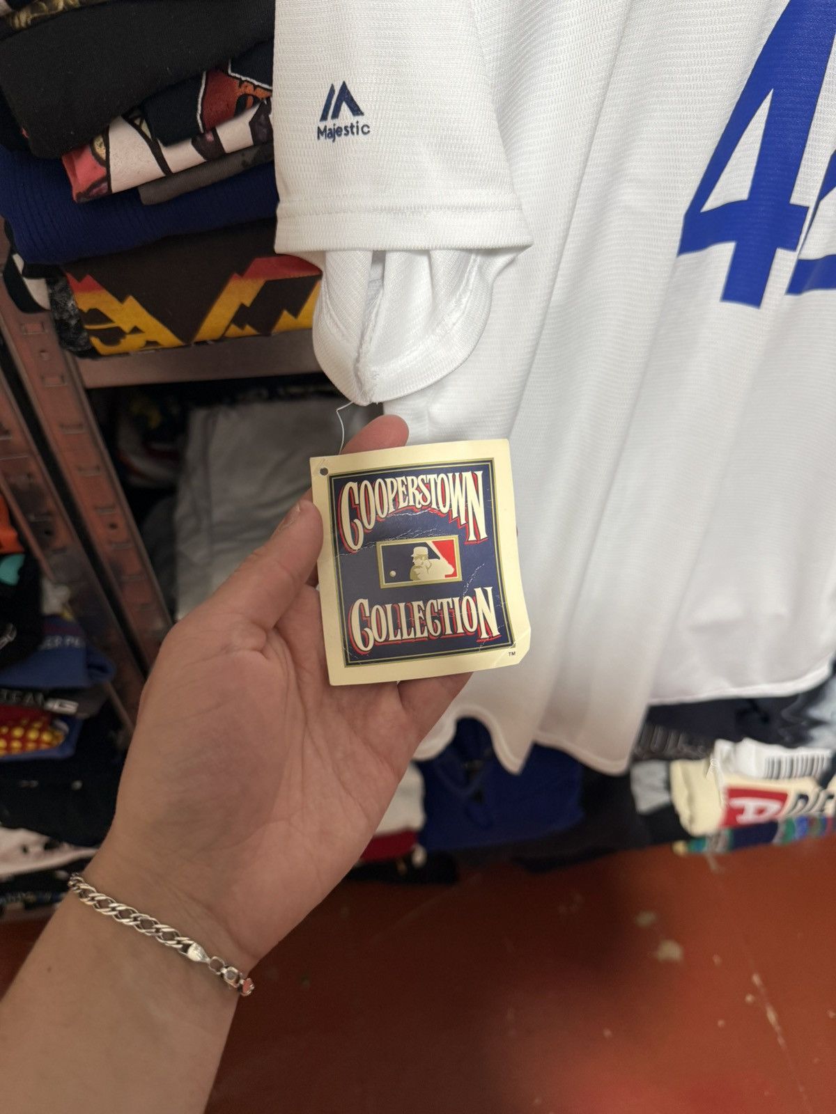 MLB Los Angeles Dodgers Majestic Robinson #42 MLB Youth Jersey Size US L / EU 52-54 / 3 - 12 Thumbnail