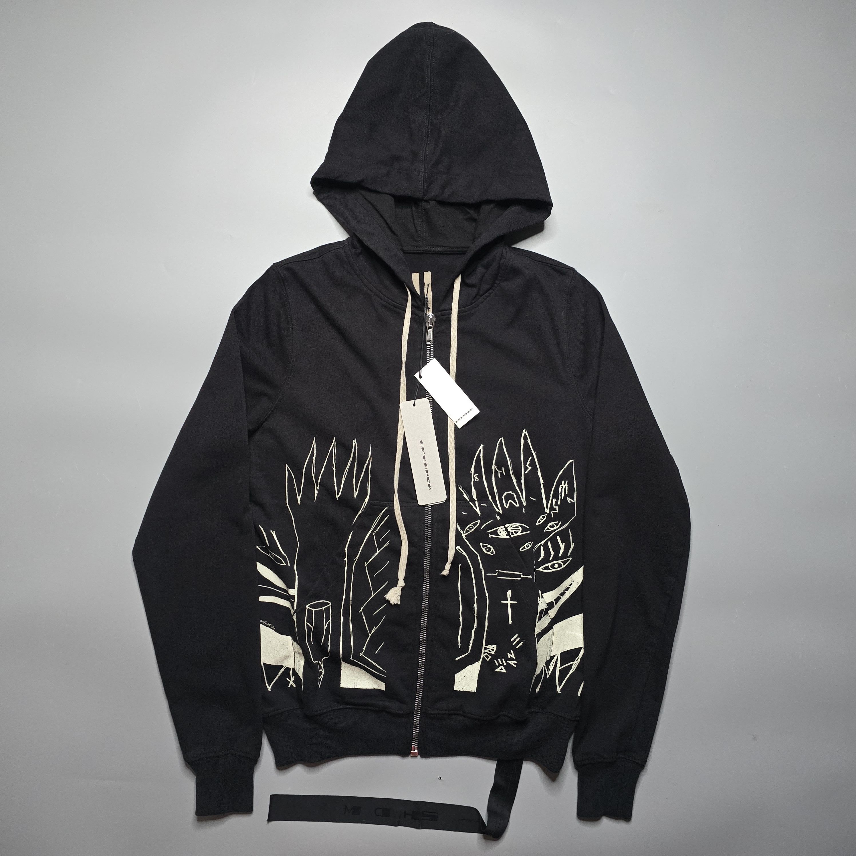 トップス Rick Owens DRKSHDW jason hoodie jason's Jason Hoodie in Black/Pearl – SVRN