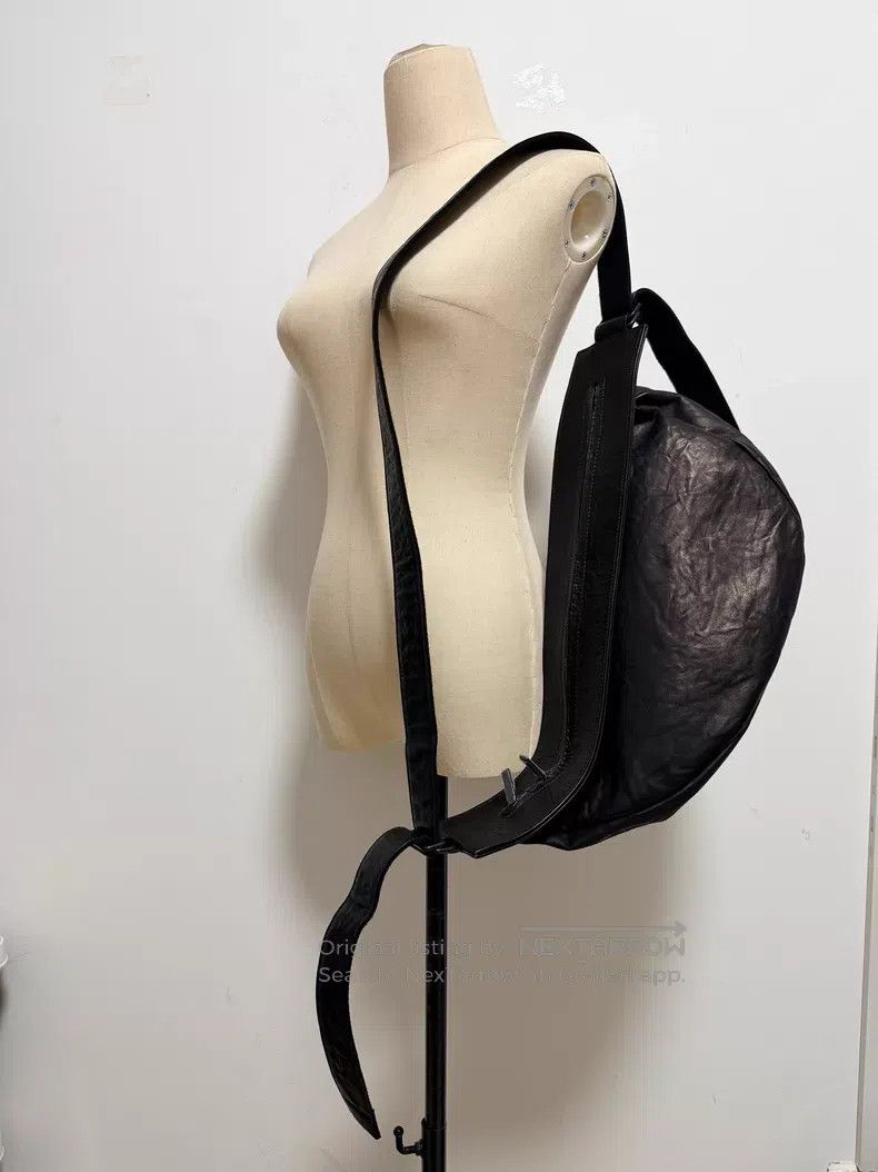 Yohji Yamamoto Yohji Yamamoto Horse Leather Backpack Single Shoulder Bag Size ONE SIZE - 5 Thumbnail