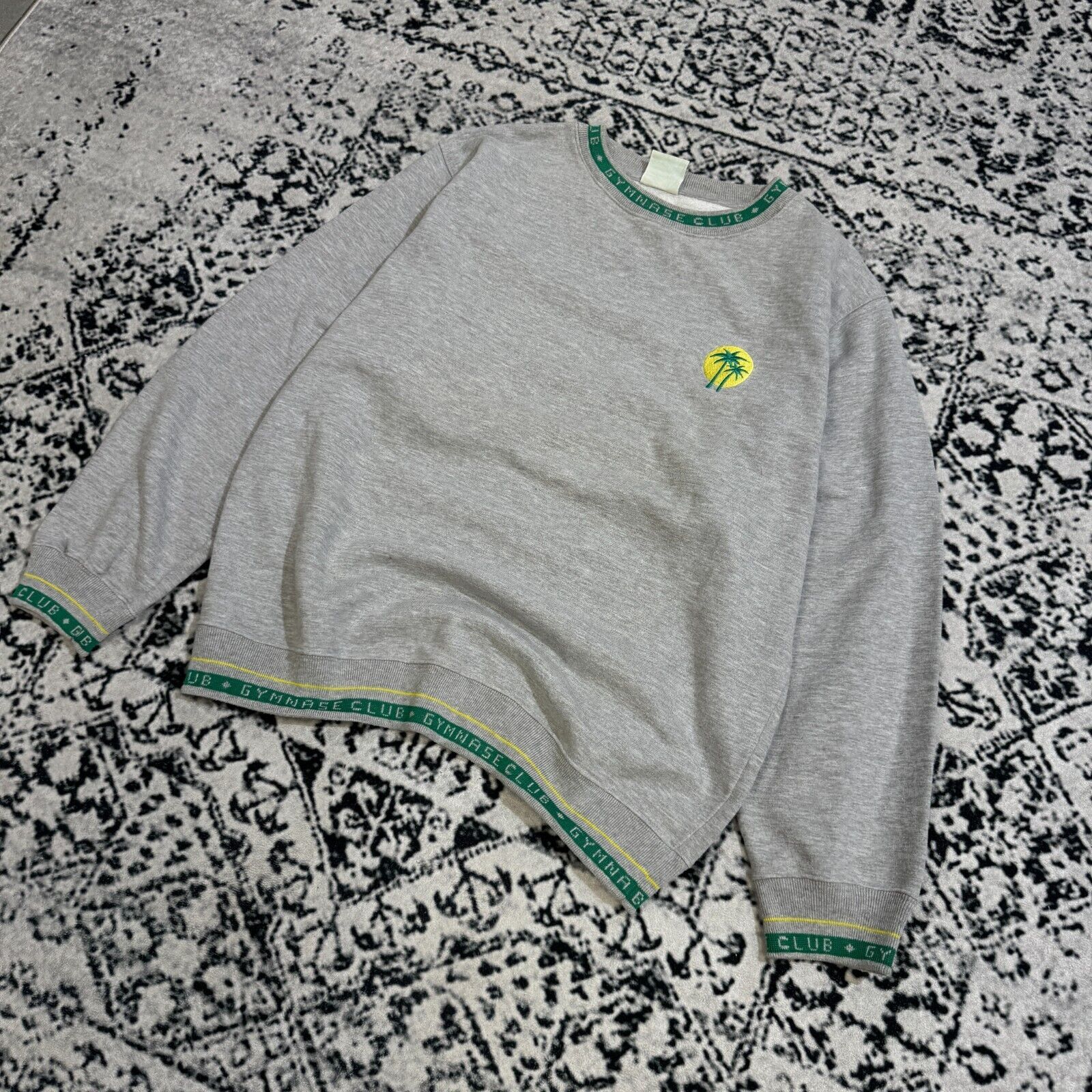 Vintage Vintage Unisex Gray Cotton Crewneck Size M Regular Size US M / EU 48-50 / 2 - 2 Thumbnail