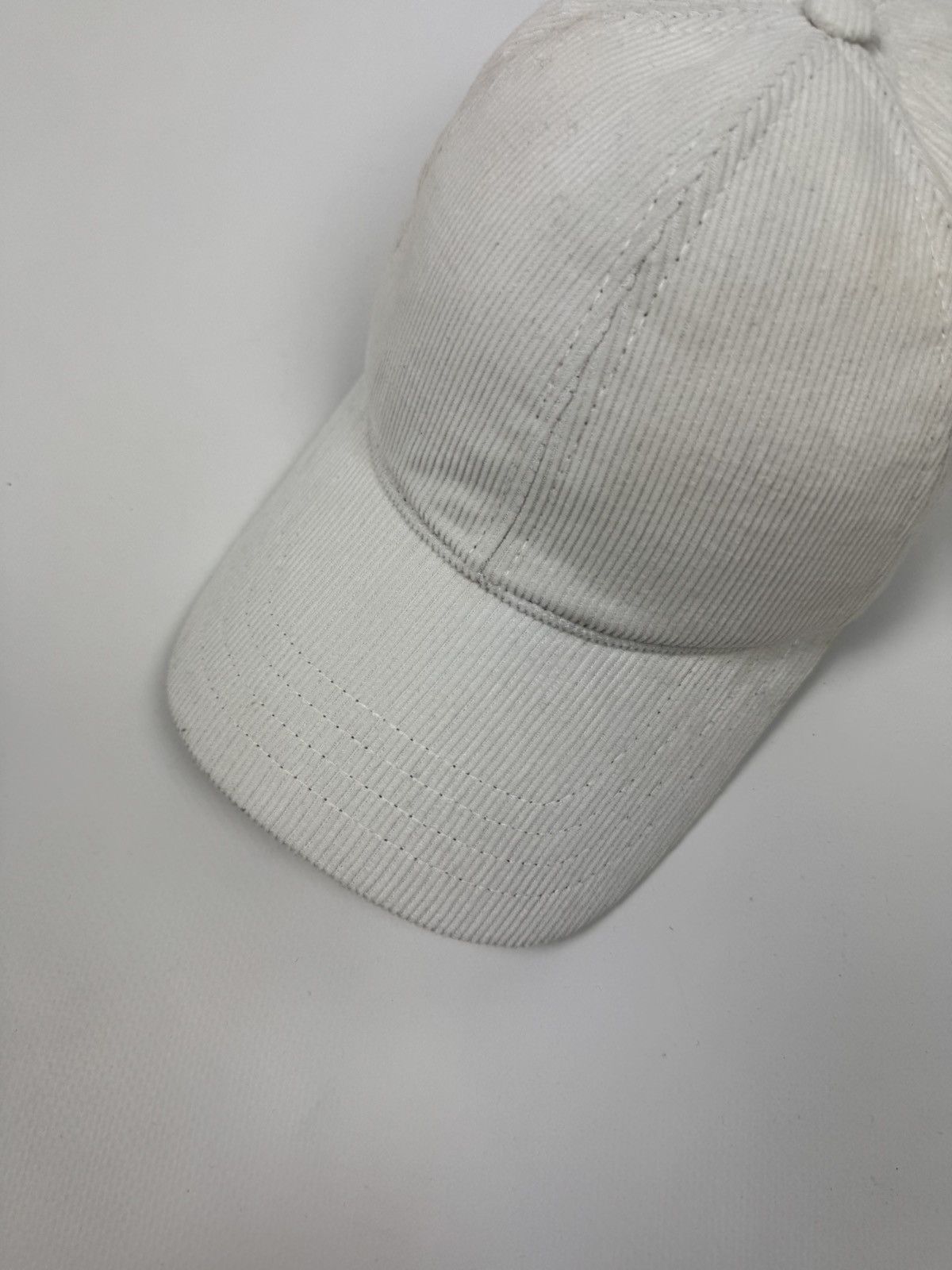 Universal Works Universal Works Corduroy Old White Basic Cap Size ONE SIZE - 5 Thumbnail