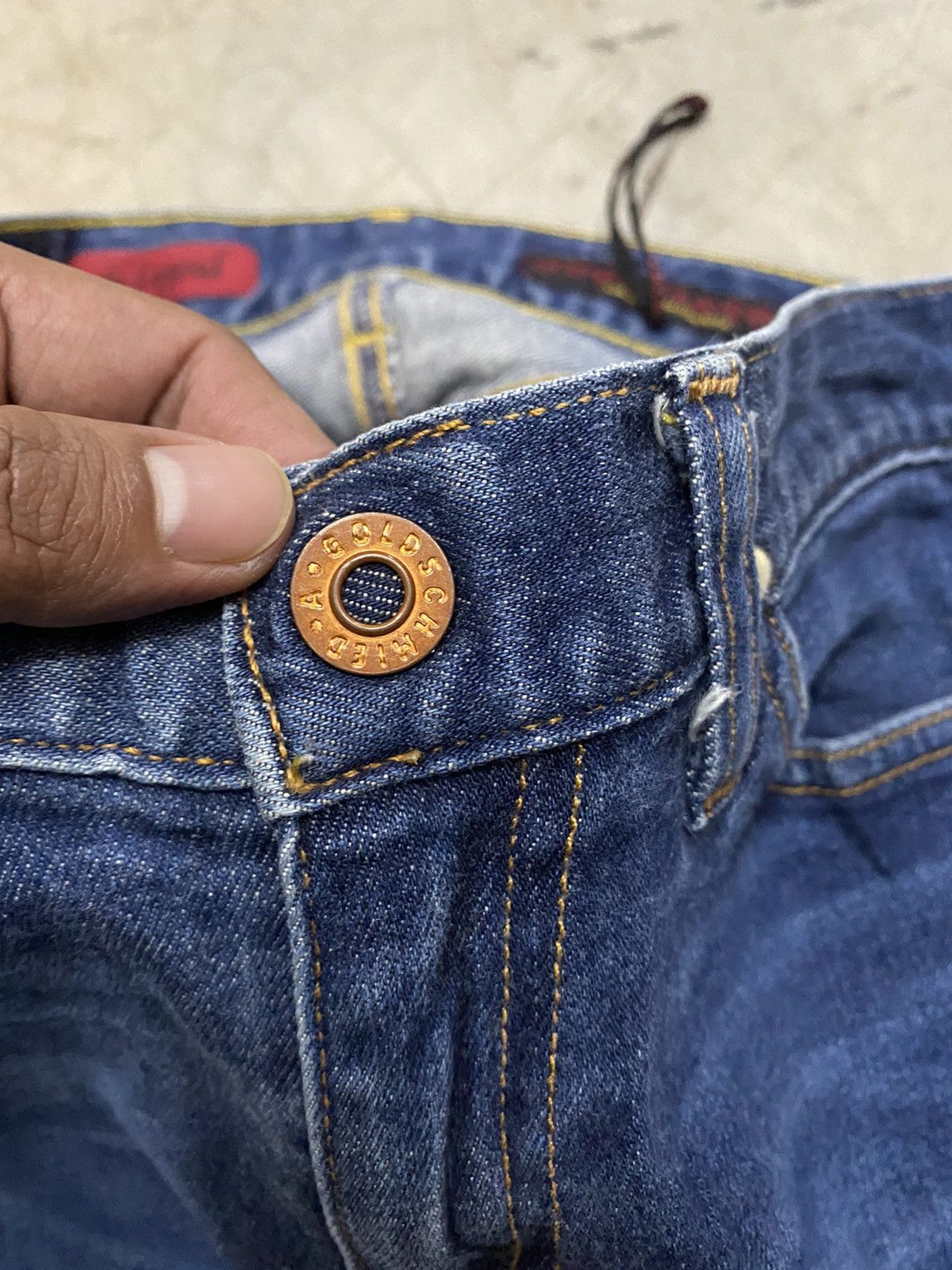 AG Adriano Goldschmied × Vintage Flare Jeans Vintage AG Adriano Goldschmied Made in Usa Size 27" / US 4 / IT 40 - 8 Thumbnail