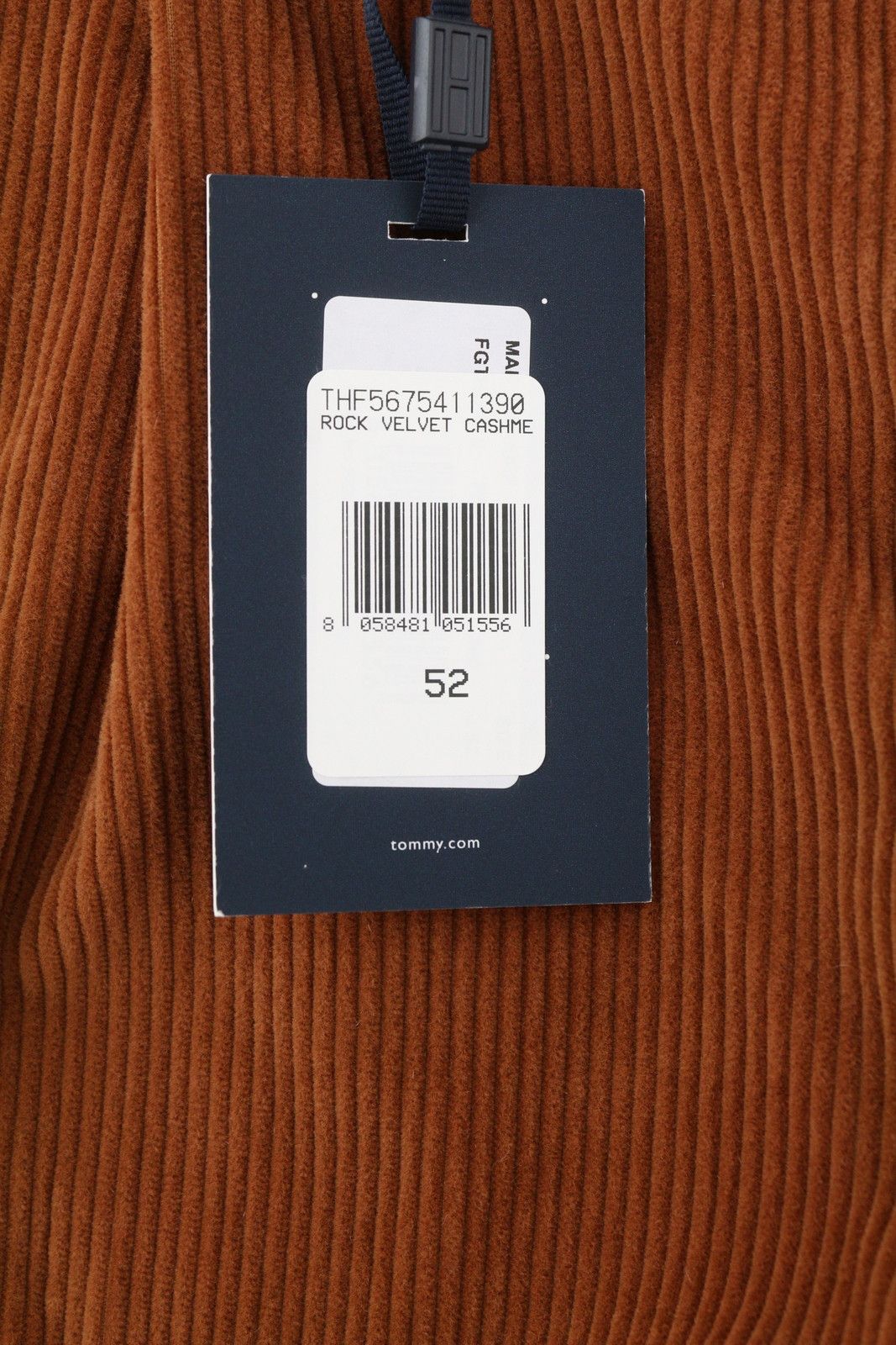 Tommy Hilfiger ROCK VELVET LARDINI W35 Corduroy Pleated Leg Trousers 85364 Size US 35 - 6 Thumbnail