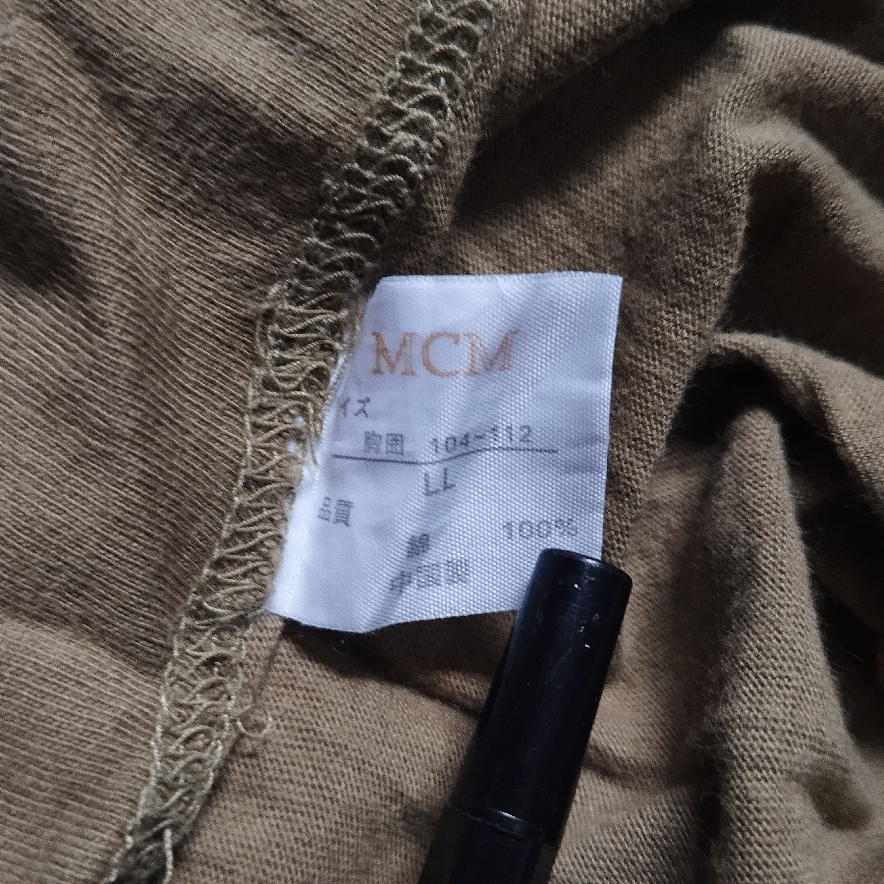 MCM × Vintage MCM TSHIRT Size US L / EU 52-54 / 3 - 5 Thumbnail
