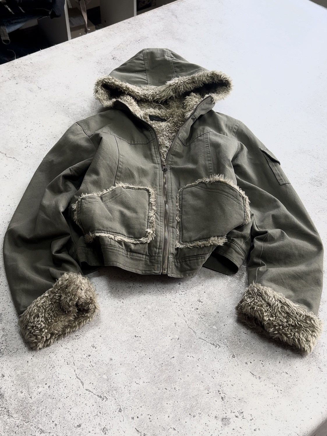 If Six Was Nine Vintage Japanese Fur Number Nine Rick Owen’s Style Jacket Size US S / EU 44-46 / 1 - 1 Thumbnail