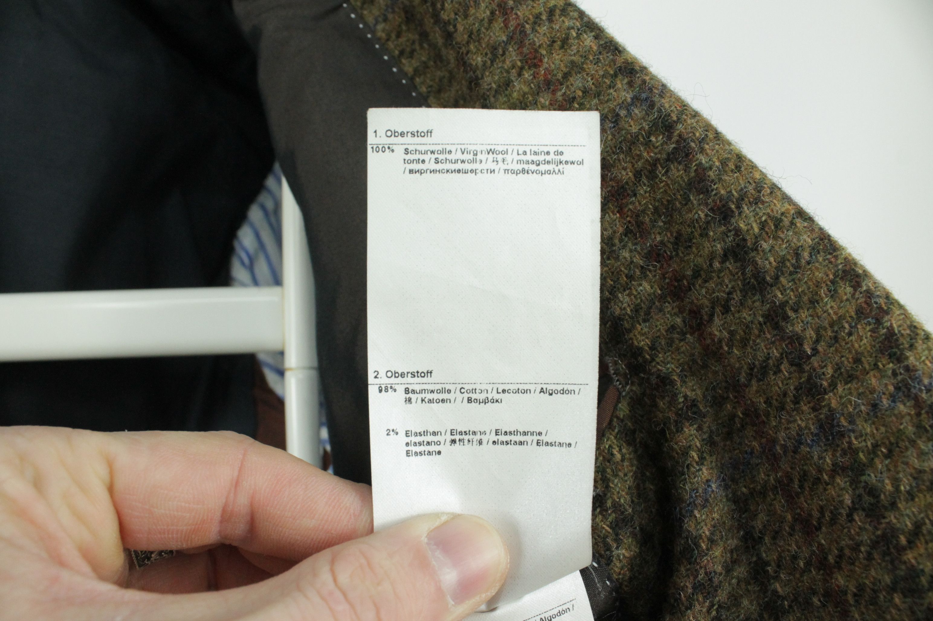 Tommy Hilfiger Tommy Hilfiger Tailored Gropius Tweed Wool Blazer Jacket Size US M / EU 48-50 / 2 - 12 Thumbnail
