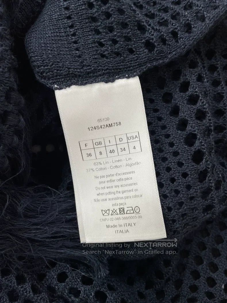 Dior Dior Hollow-out embroidery letter logo tassel knitted long Size XS / US 0-2 / IT 36-38 - 5 Thumbnail