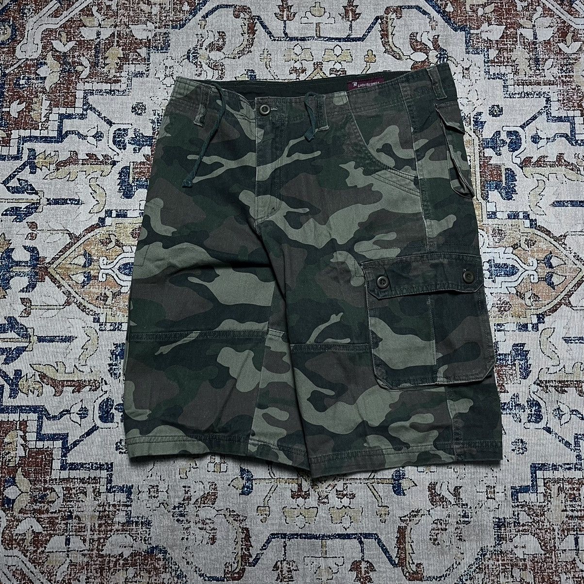 Japanese Brand Vintage Y2K Multi Pocket GAOK&CONGS Jorts Size US 34 / EU 50 - 1 Thumbnail