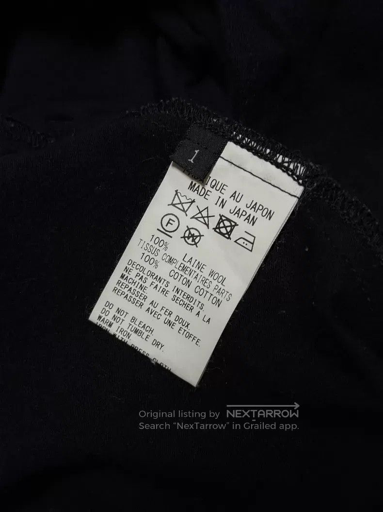 Yohji Yamamoto Yohji Yamamoto Double Paneled Wool Long Shirt Size US S / EU 44-46 / 1 - 6 Thumbnail