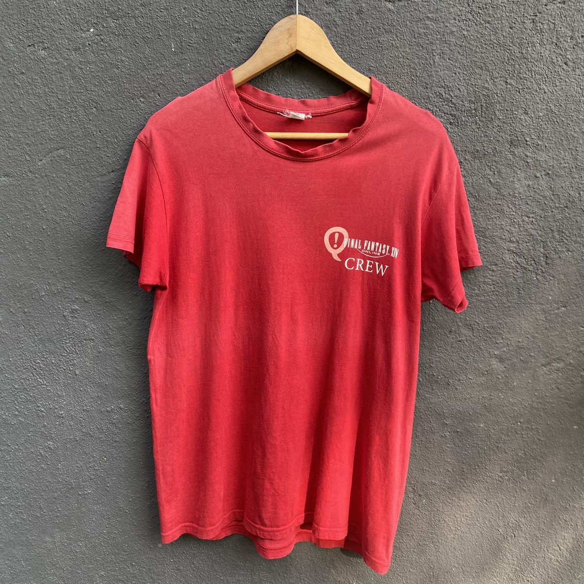 Vintage Thrashed Faded Final Fantasy XIV Online Crew ERD GRUNGE TEE Size US M / EU 48-50 / 2 - 4 Thumbnail