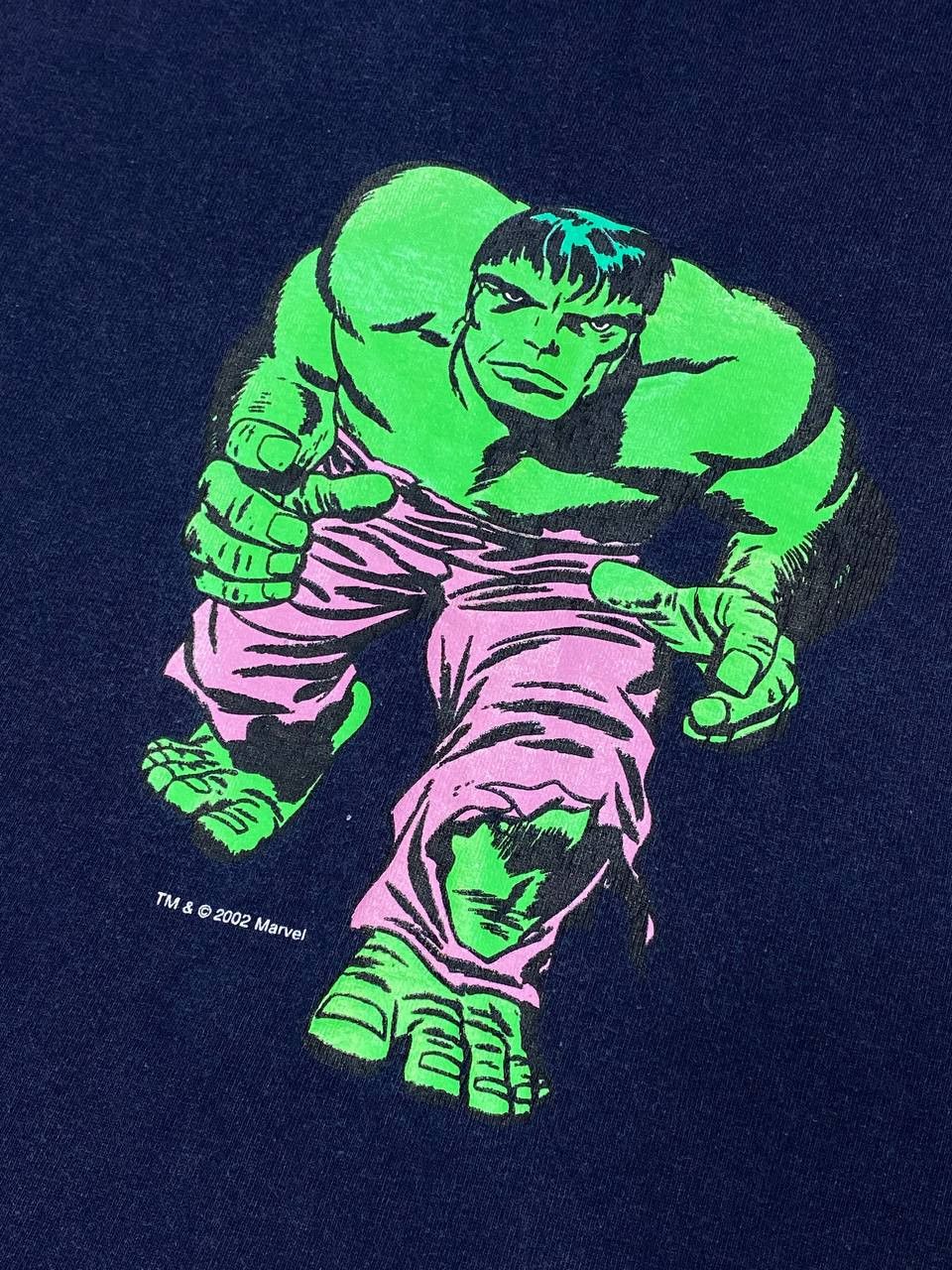 Marvel Comics Vintage Marvel 2002 Hulk Mr.Green Movie Promo T-Shirt Size US M / EU 48-50 / 2 - 7 Thumbnail