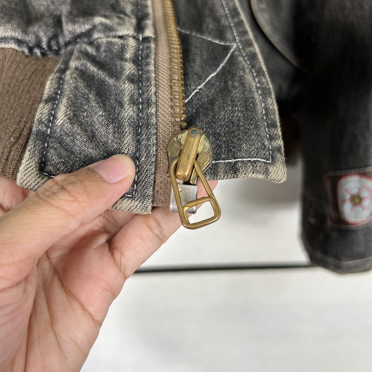 Pink House 🔥 ARCHIVES PINK HOUSE MULTI PATCHES DENIM BOMBER JACKET Size US M / EU 48-50 / 2 - 14 Thumbnail