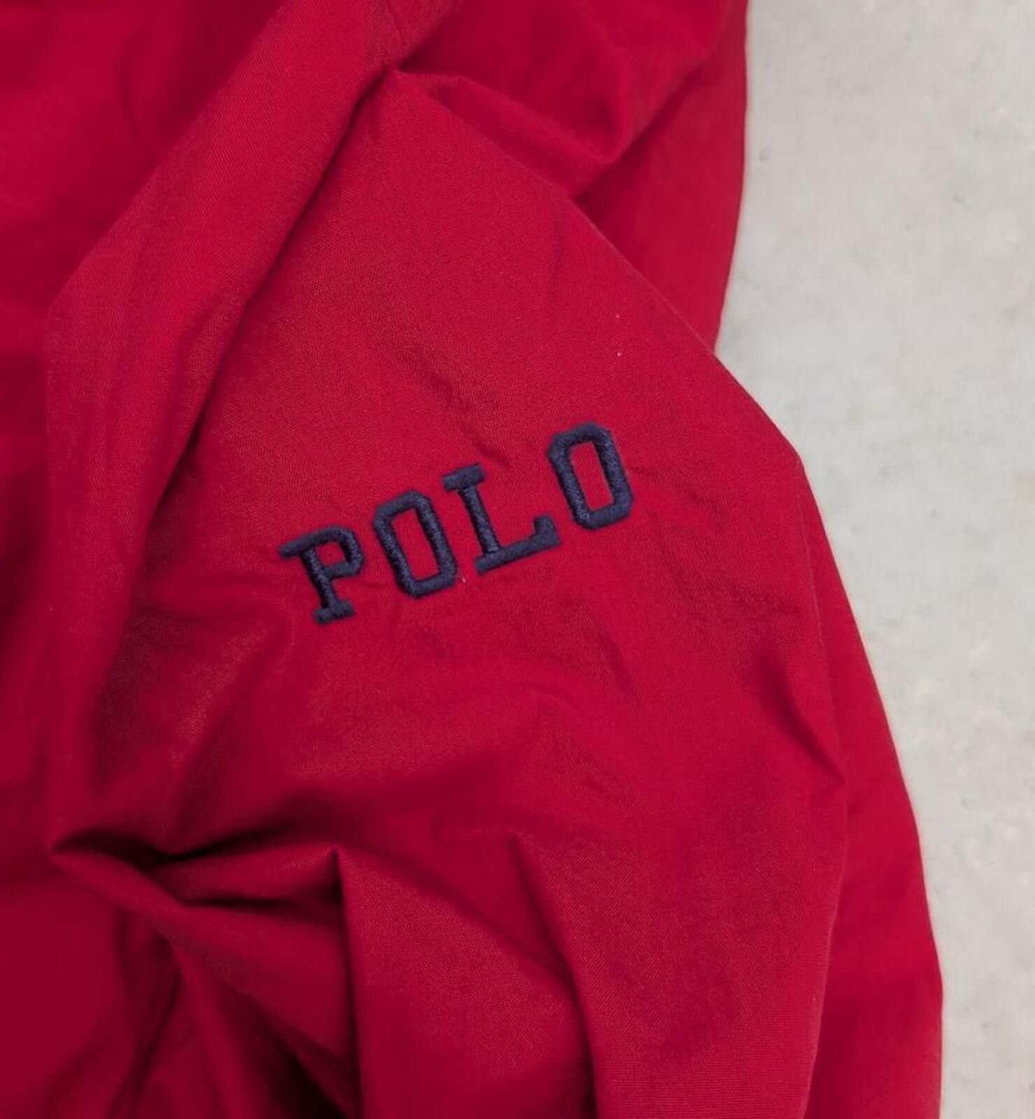 Polo Ralph Lauren Vintage 90s Polo Ralph Lauren Golf Red Windbreaker Jacket Size US XL / EU 56 / 4 - 3 Thumbnail